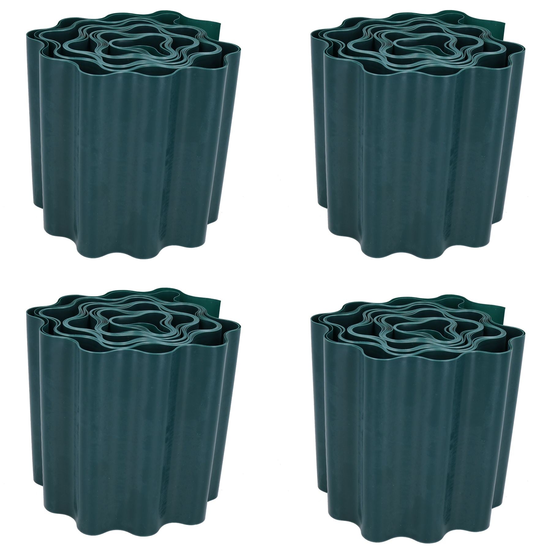 Bordure de pelouse en plastique flexible pour jardin, protection de bordure de chemin