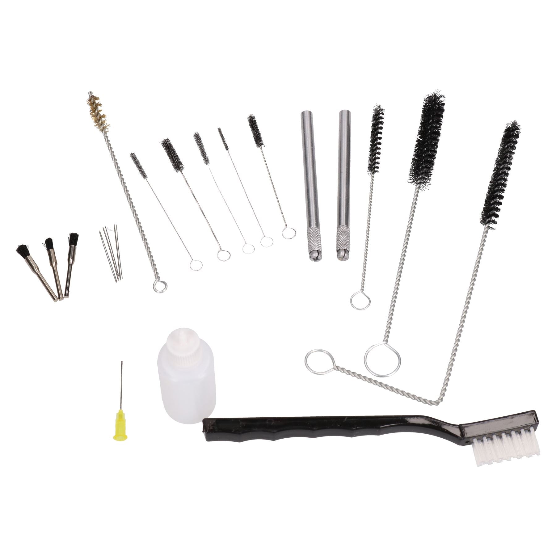 Kit de nettoyage de pistolet à air comprimé pour aérographes, alimentation par gravité par aspiration, HVLP, détail 23 pièces