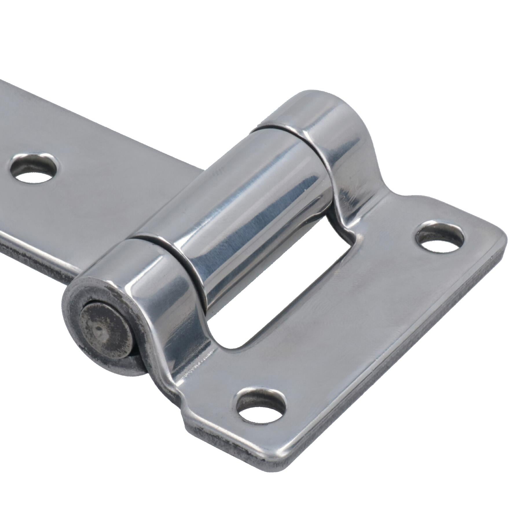 Charnière de porte à boulon en acier inoxydable 316 pour fixation marine 105 mm