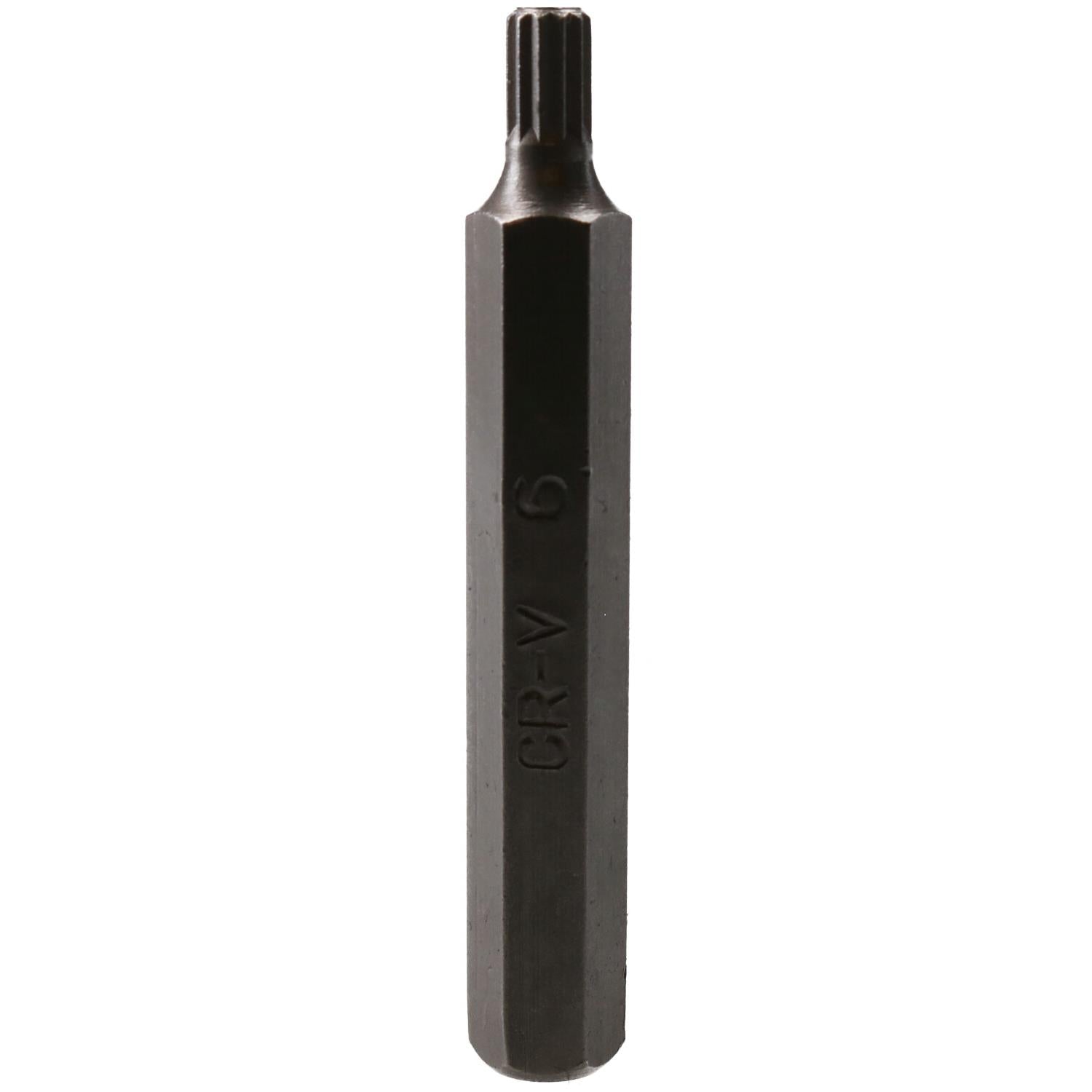 Embouts à triple carré cannelé M5 – M12 avec tige de 10 mm et longueur de 30 mm ou 75 mm