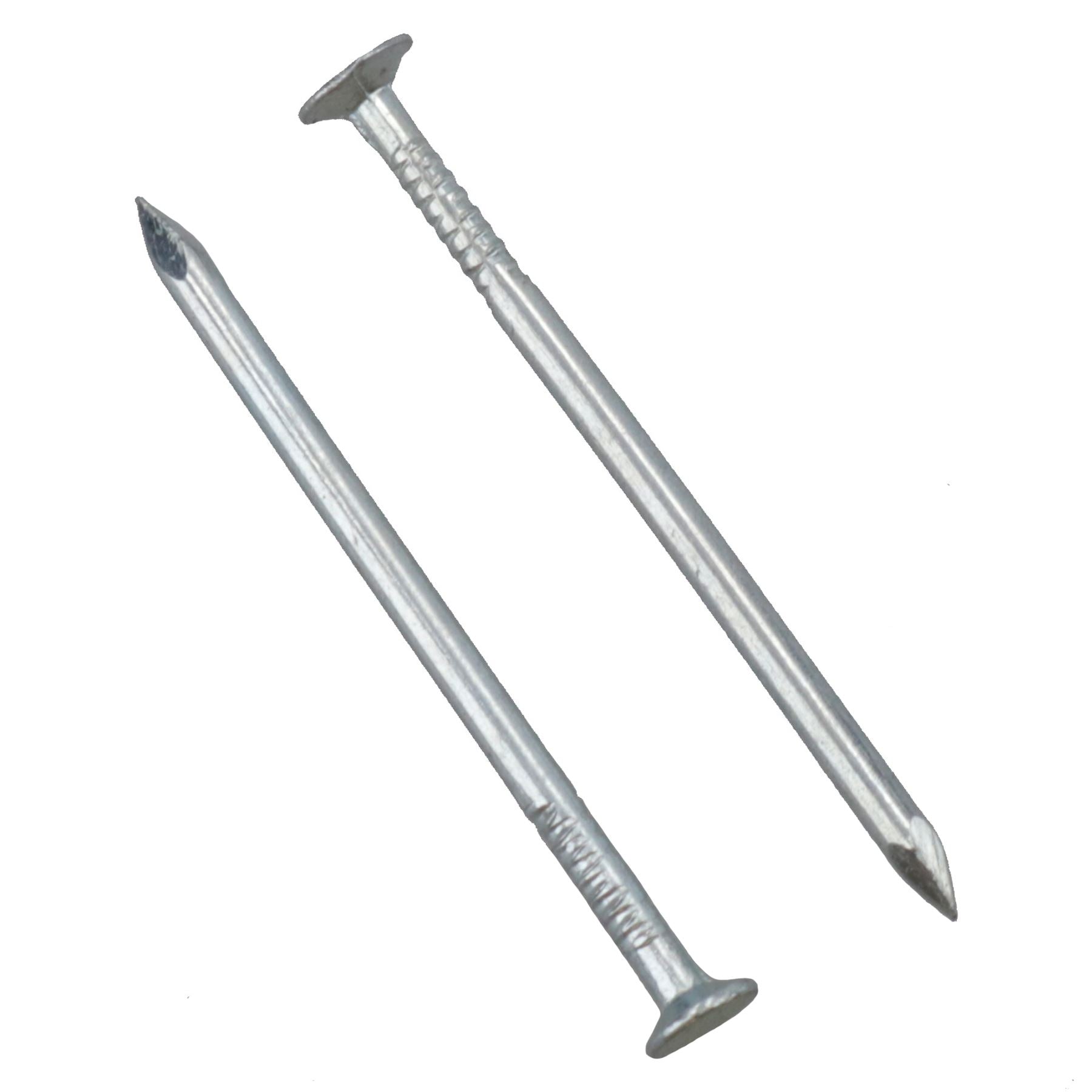 Clous à tête ronde 2 mm x 38 mm pour bois zingué