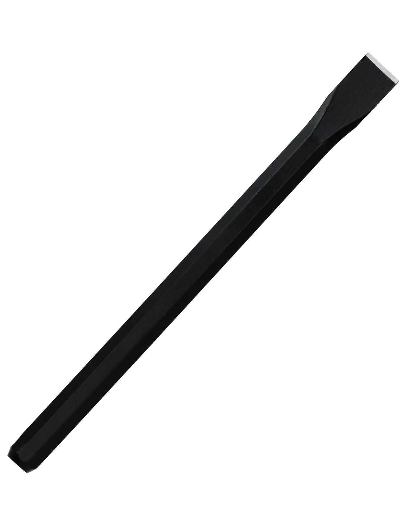 10" x 3/4" schwarzer Kaltmeißel aus gehärtetem Stahl, konstant für Ziegelstein-Steinblockstahl