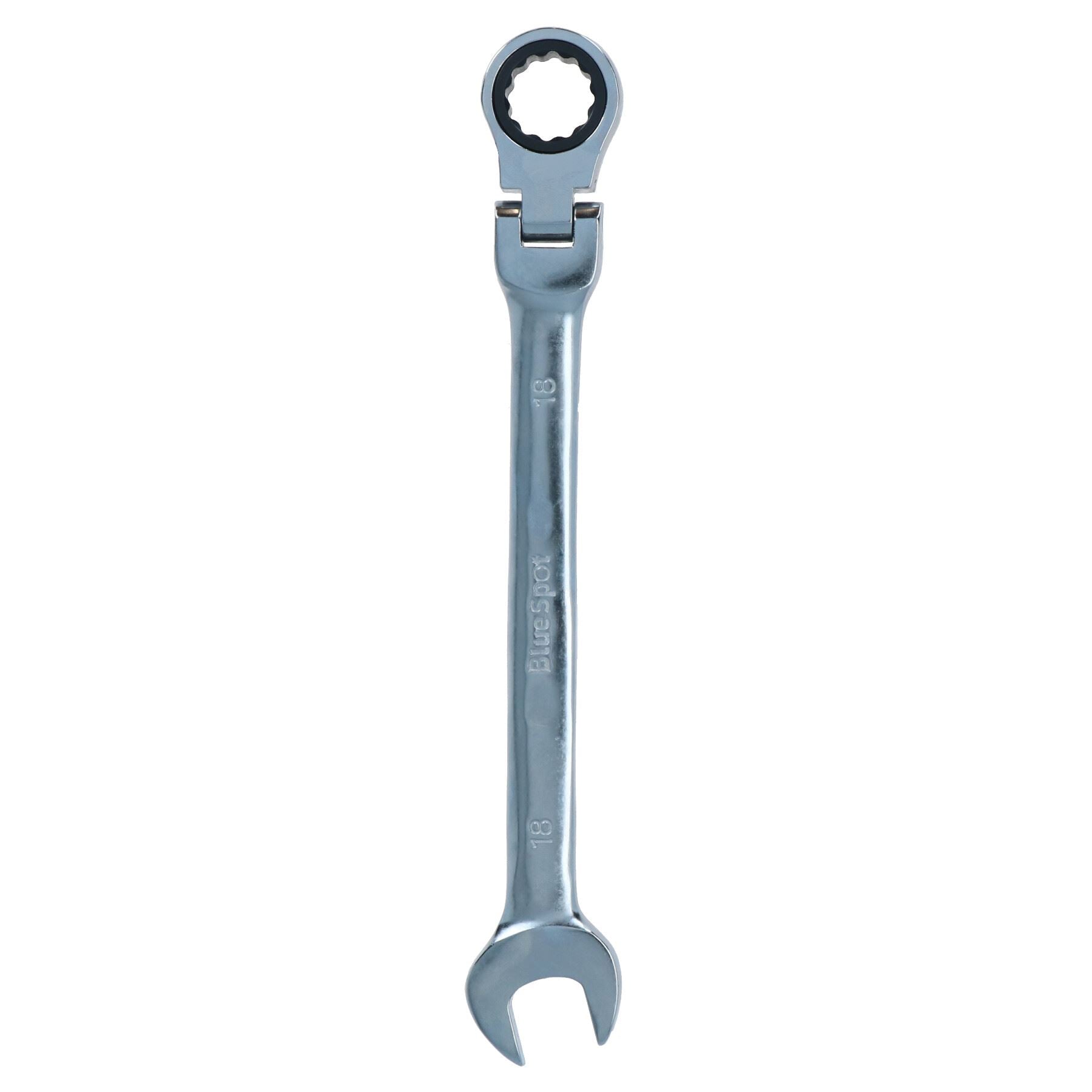 MM Metric Flexible Combination Ratchet Spanner Wrench Bi-Hex 12 Sided 72 Teeth