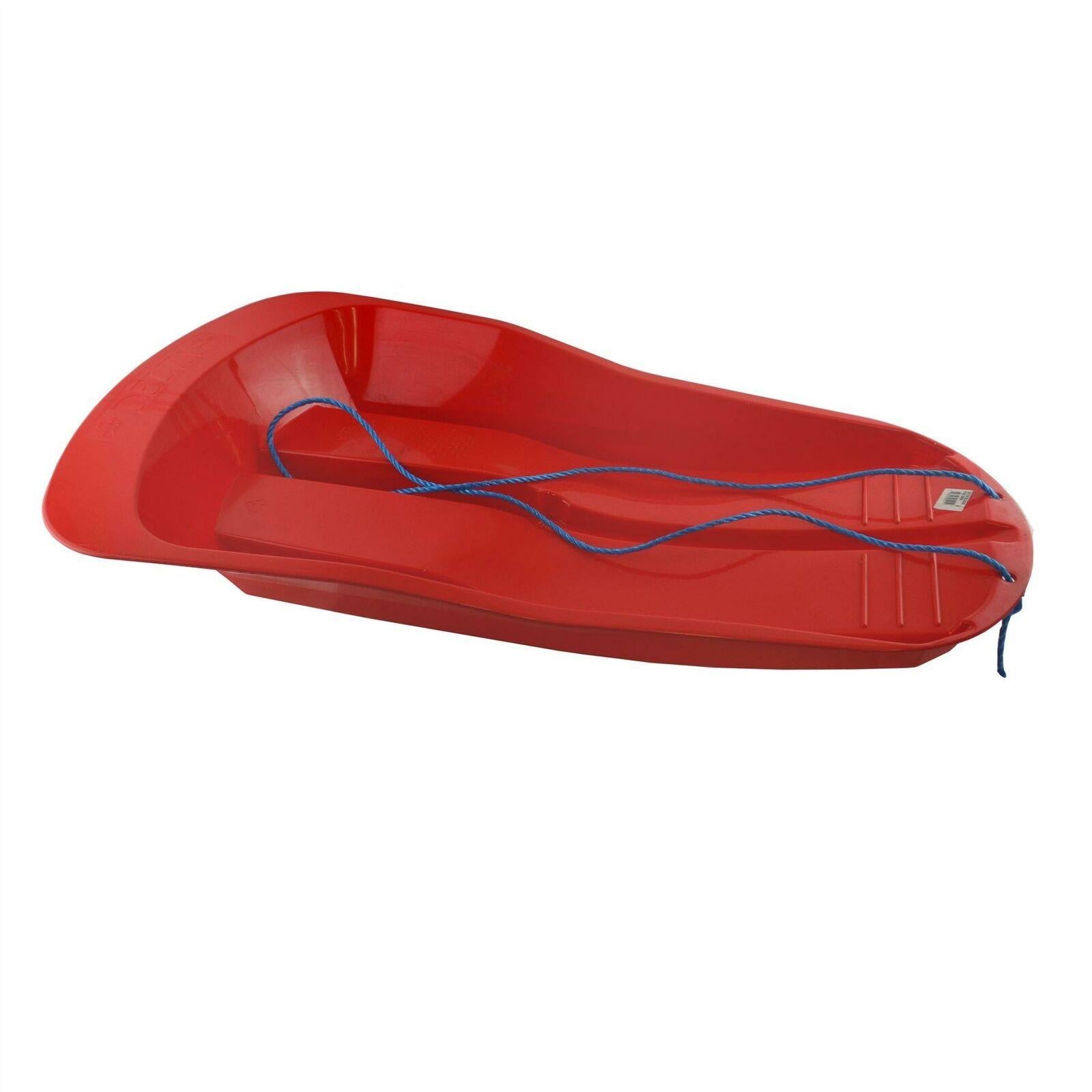 Lot de 4 luges à neige en plastique pour l'extérieur, toboggan, bobsleigh, bobsleigh