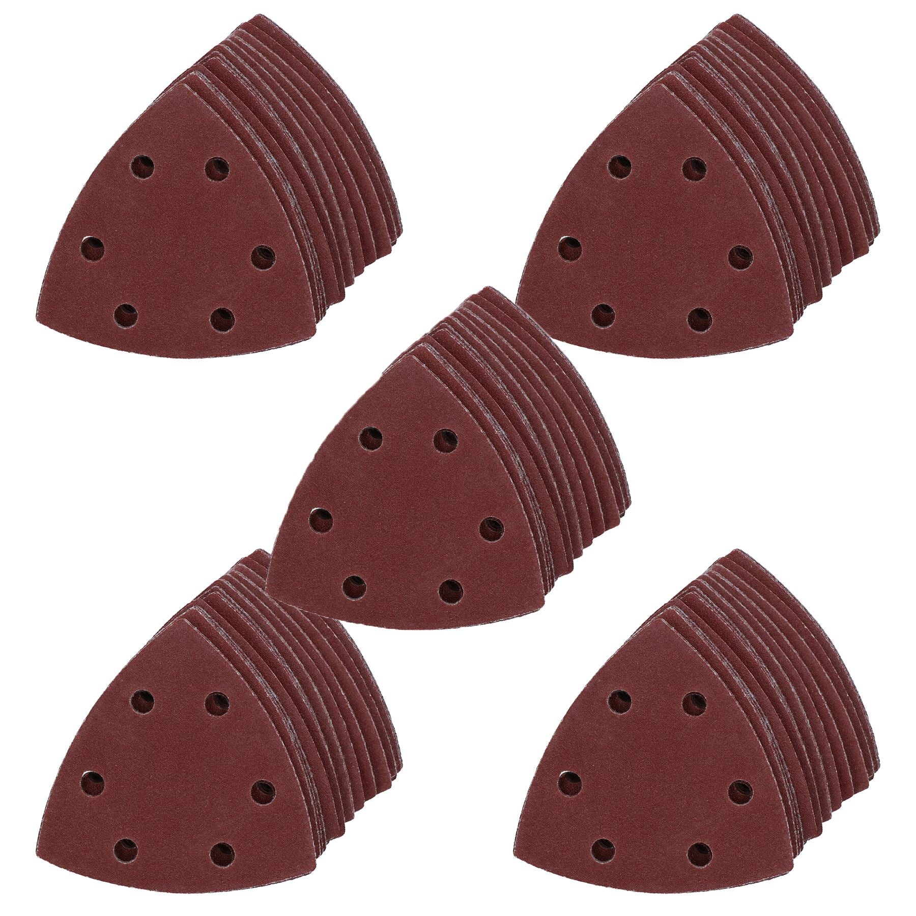 90 mm Dreieck-Schleifscheiben-Pads mit Klettverschluss, Körnung 120