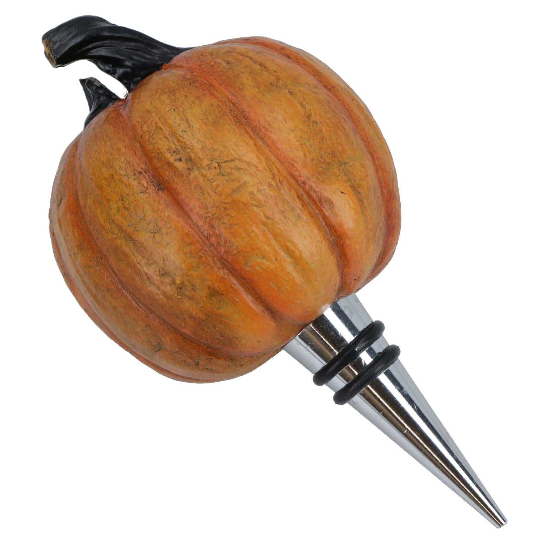 Pumpkin Skull Wine Bottle Stopper Topper Bung Cork Champagne Prosecco