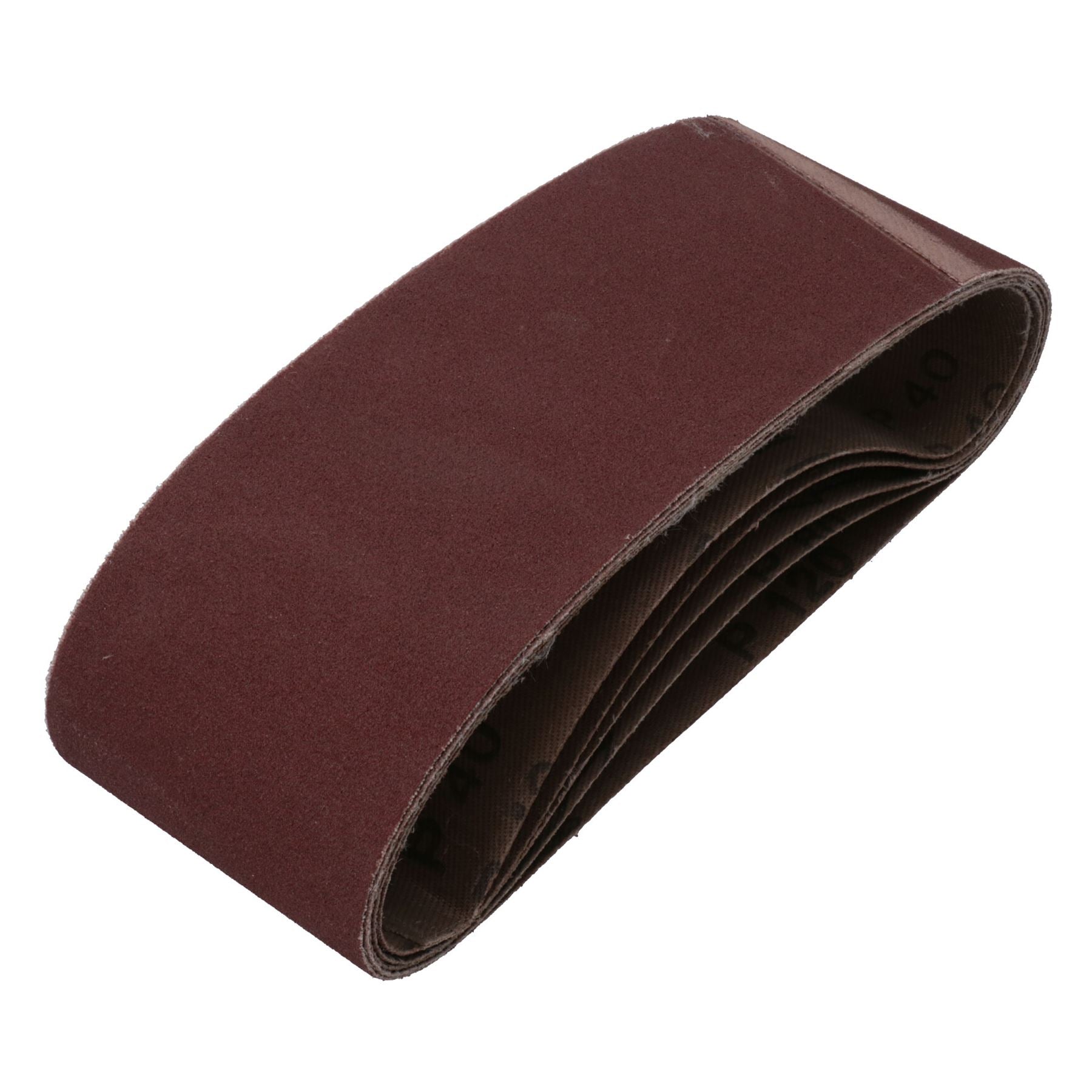 Disques abrasifs pour ponceuse à bande, grain mixte 40, 60, 80, 120, 75 mm x 457 mm