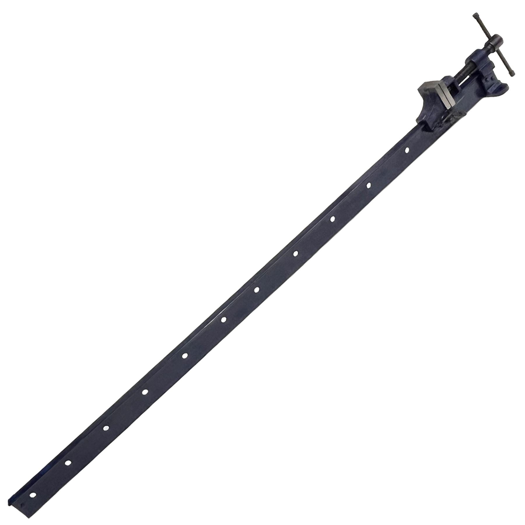 Pince à châssis en T en fonte de 48 po (1 200 mm) avec support de travail et pince coulissante