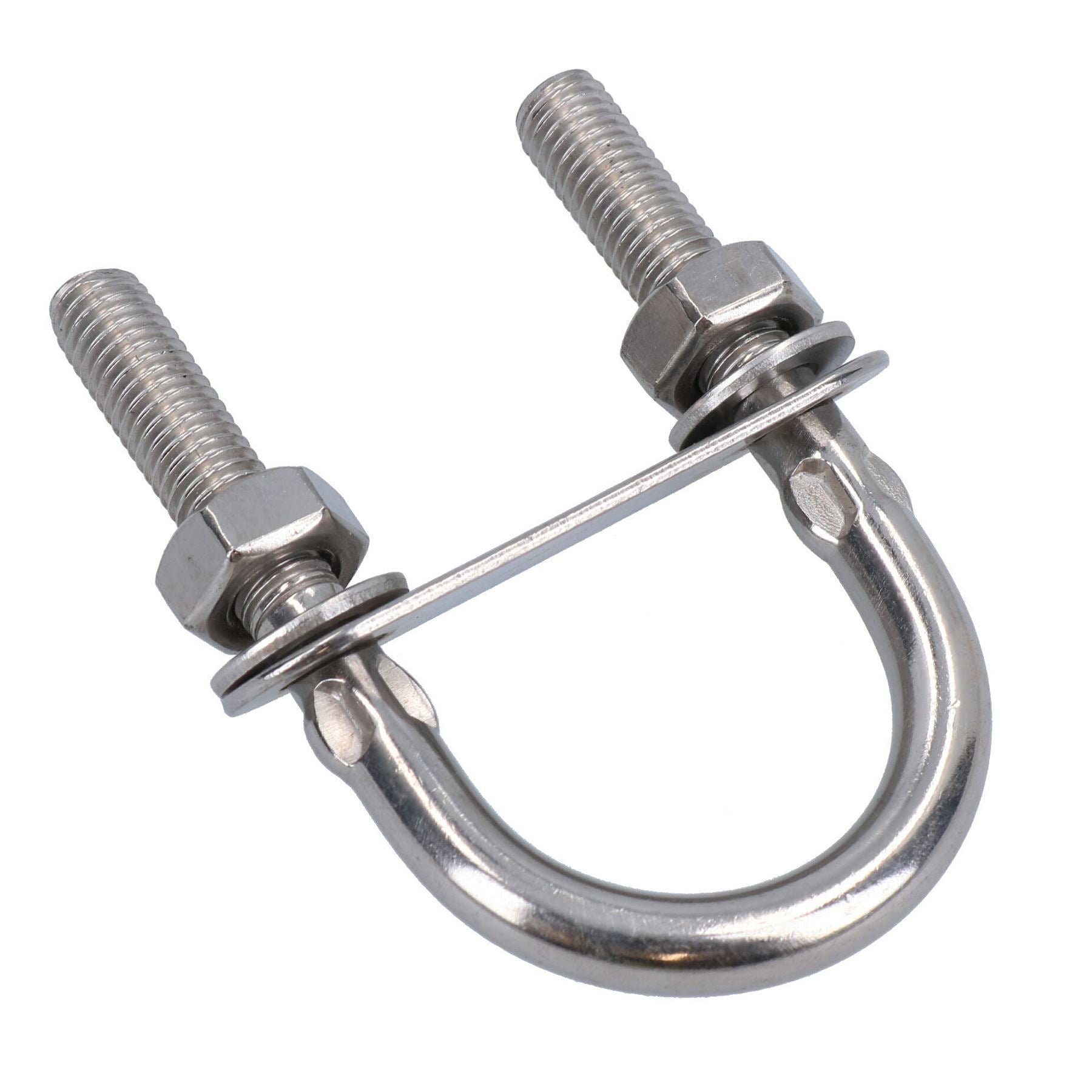 Boulons en U / Boulons en N M10 40 mm x 82 mm en acier inoxydable de qualité marine pour remorque de bateau