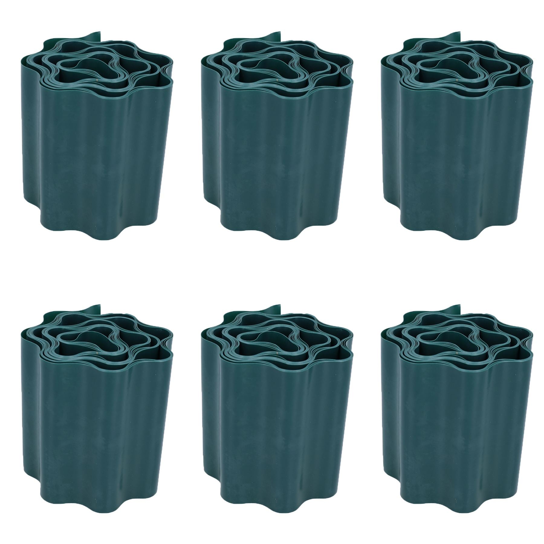 Bordure de pelouse en plastique flexible pour jardin, 12 cm de haut