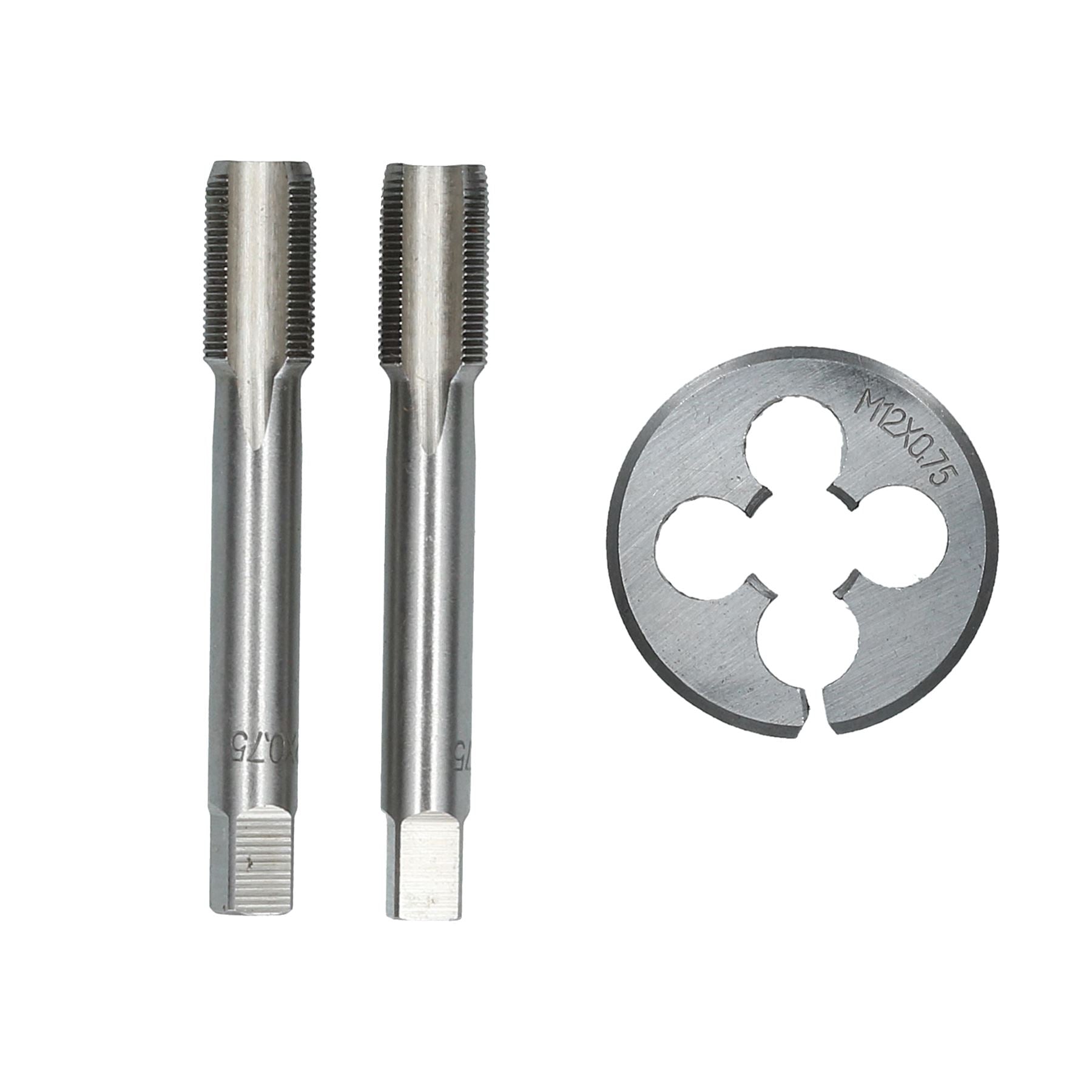 Metric Tap and Die Tungsten Steel Taper and Plug Set M2 - M18