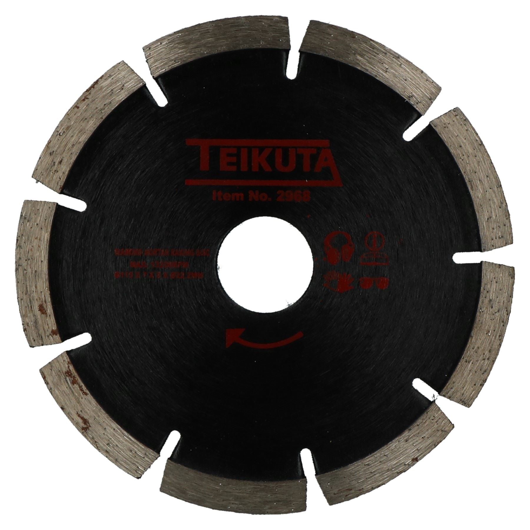 Lot de 2 disques de râteau à mortier diamantés de 115 mm, épaisseur de coupe de 5,25 et 8 mm