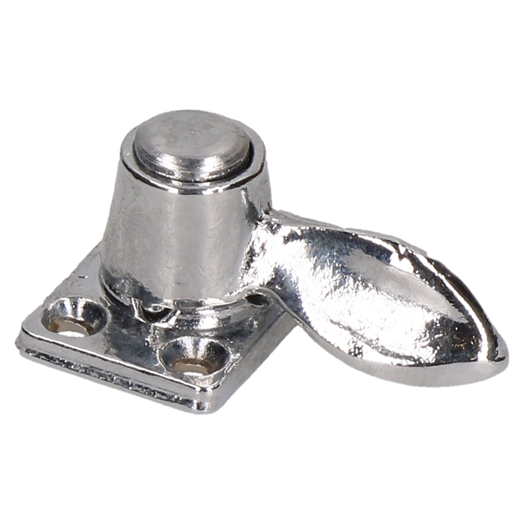 Gravelly Fastener Schwenkbarer Knebelverschluss, verchromte Nummernschild-Clips für Anhänger