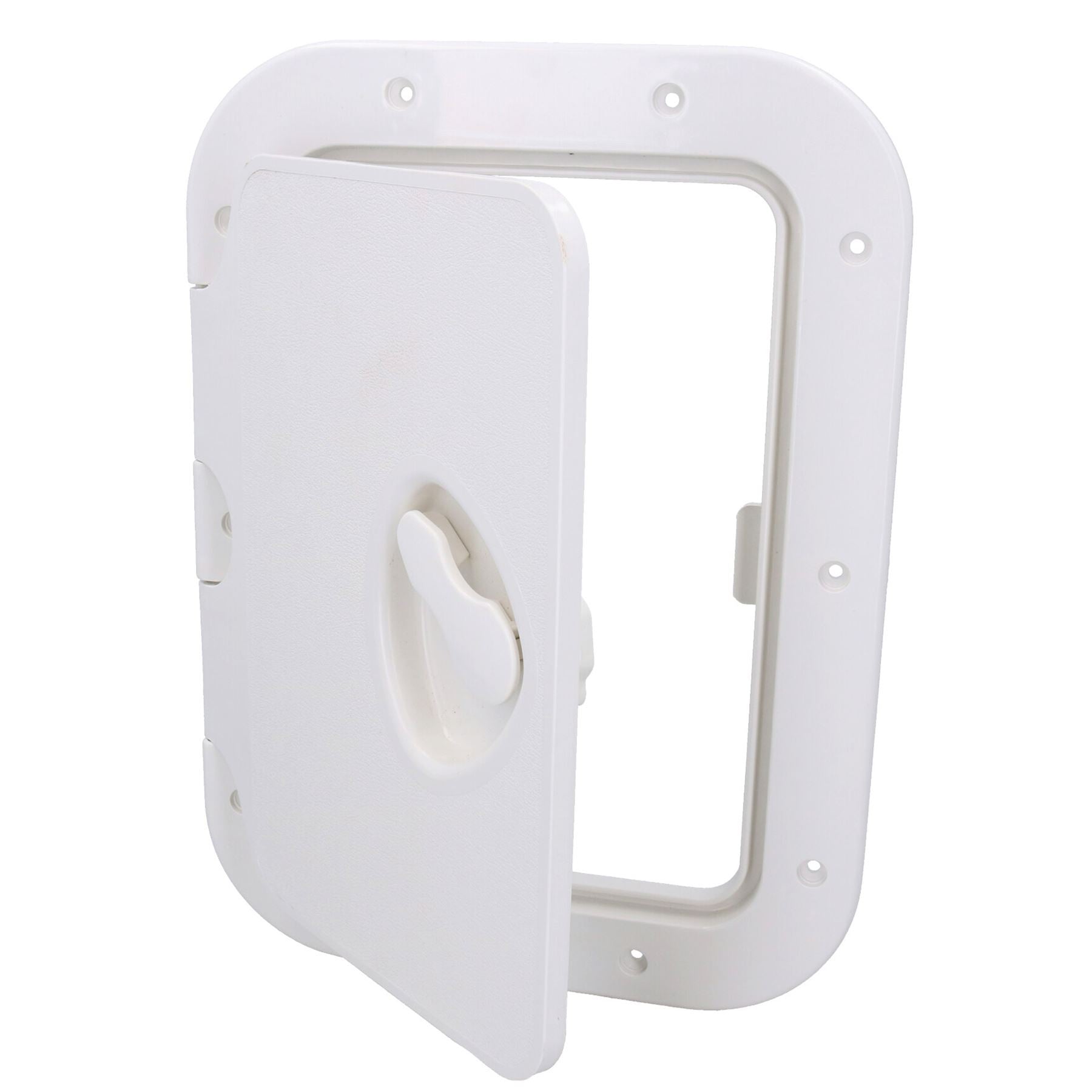Trappe d'inspection en plastique à charnière 375 x 270 mm pour bateau, camping-car, caravane