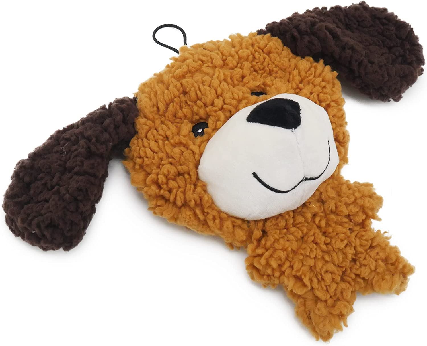 Jouet en peluche sans rembourrage Aroma Big Head Flattie, apaisant à la lavande pour chien, cadeau