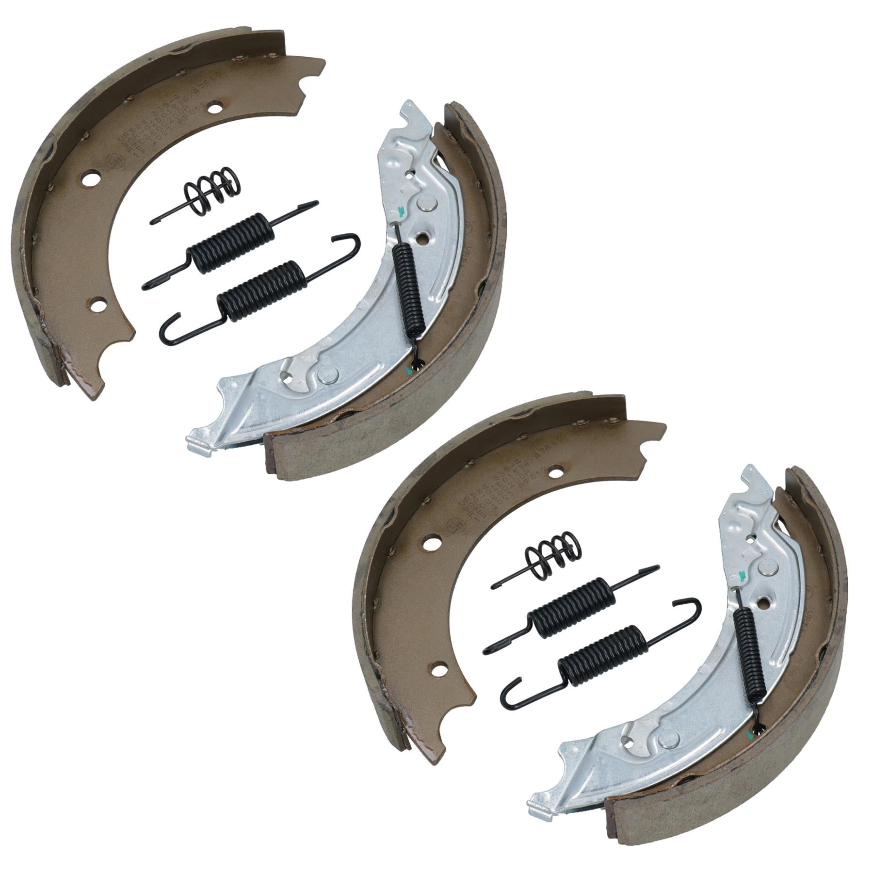 250 x 40mm KNOTT Type Trailer Brake Shoes for 4 x Brake Drums Twin Axle
