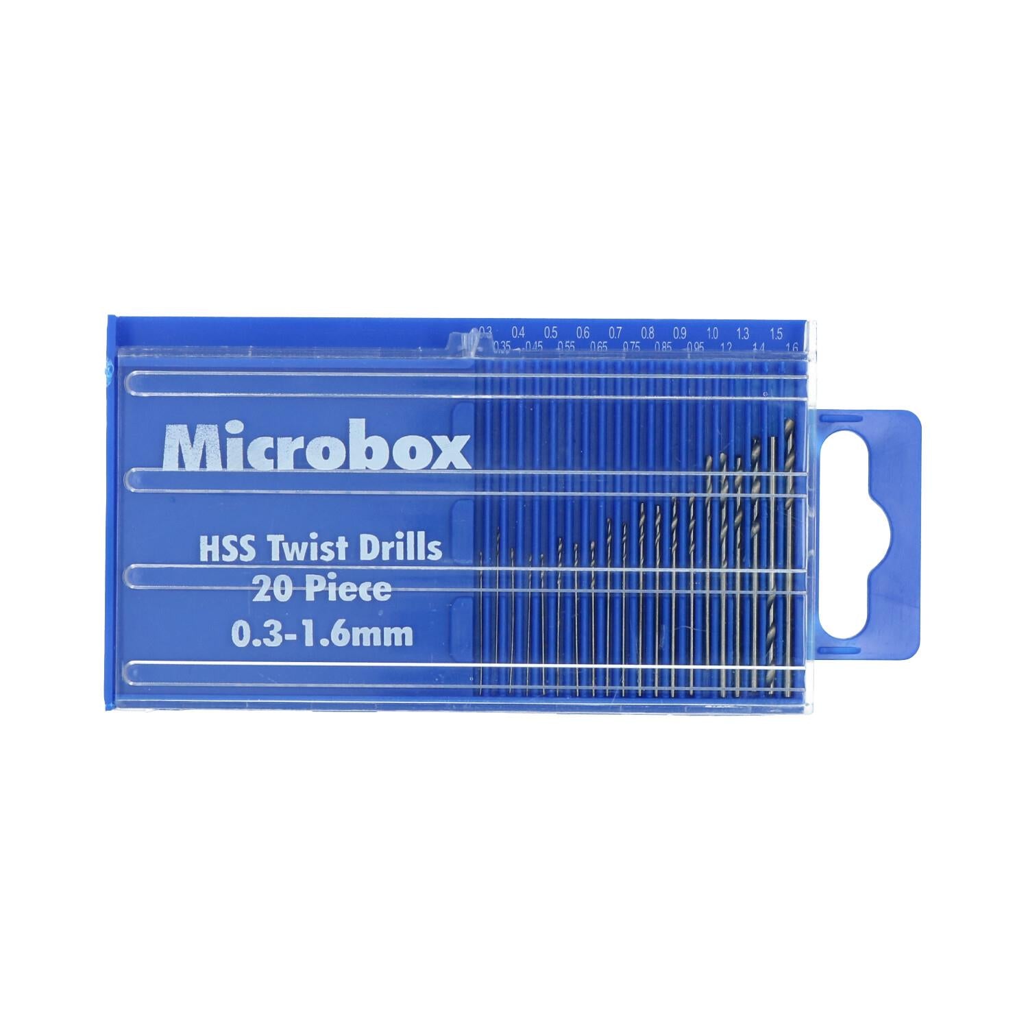 Mikrobohrer-Set für Modellbau, Spiralbohrer, metrisch, AT003