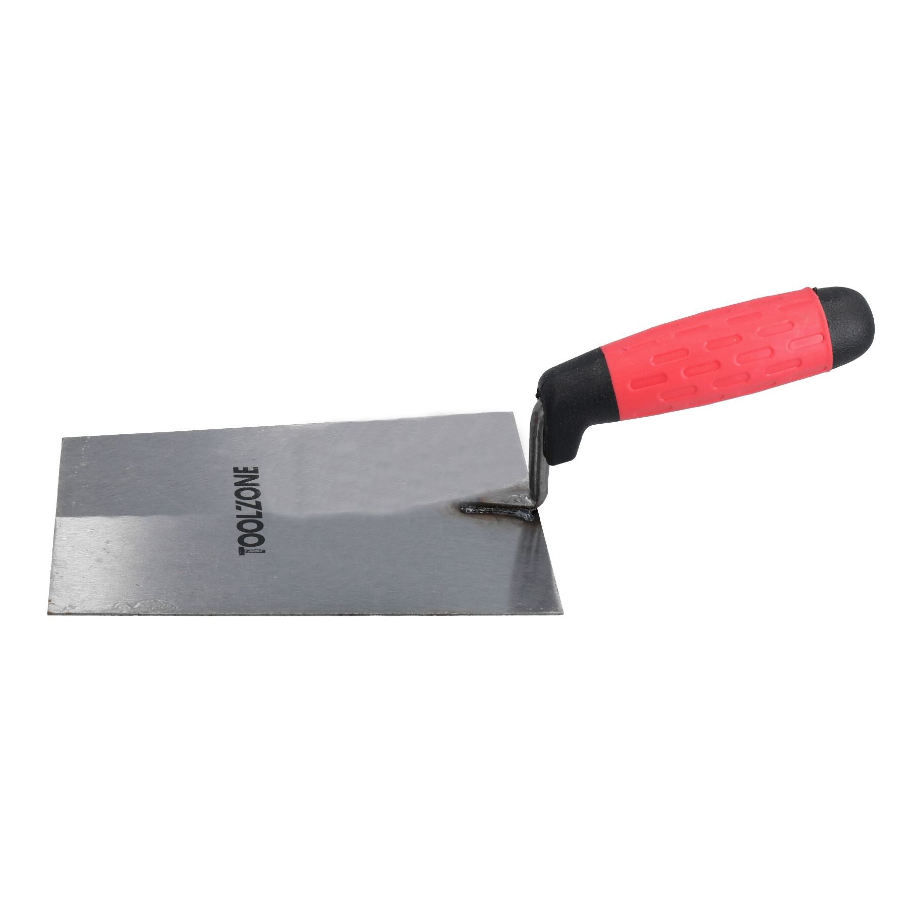 180mm Long Bucket Trowel Brick Block Laying with Rubber Soft Grip Handle