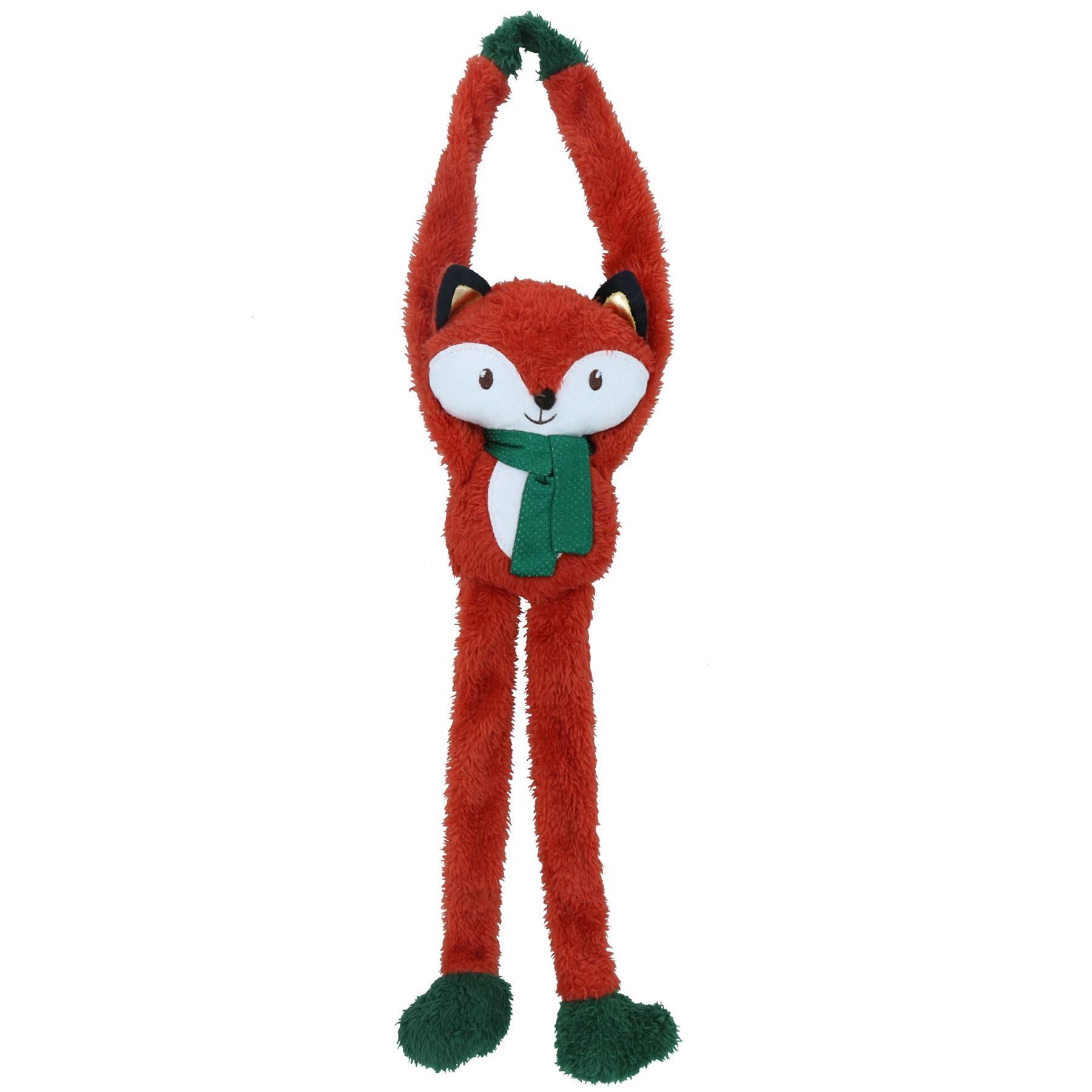 Cat Kitten Christmas Gift Magical Forest Foxxy Door Hanger Festive Rattle Play Toy