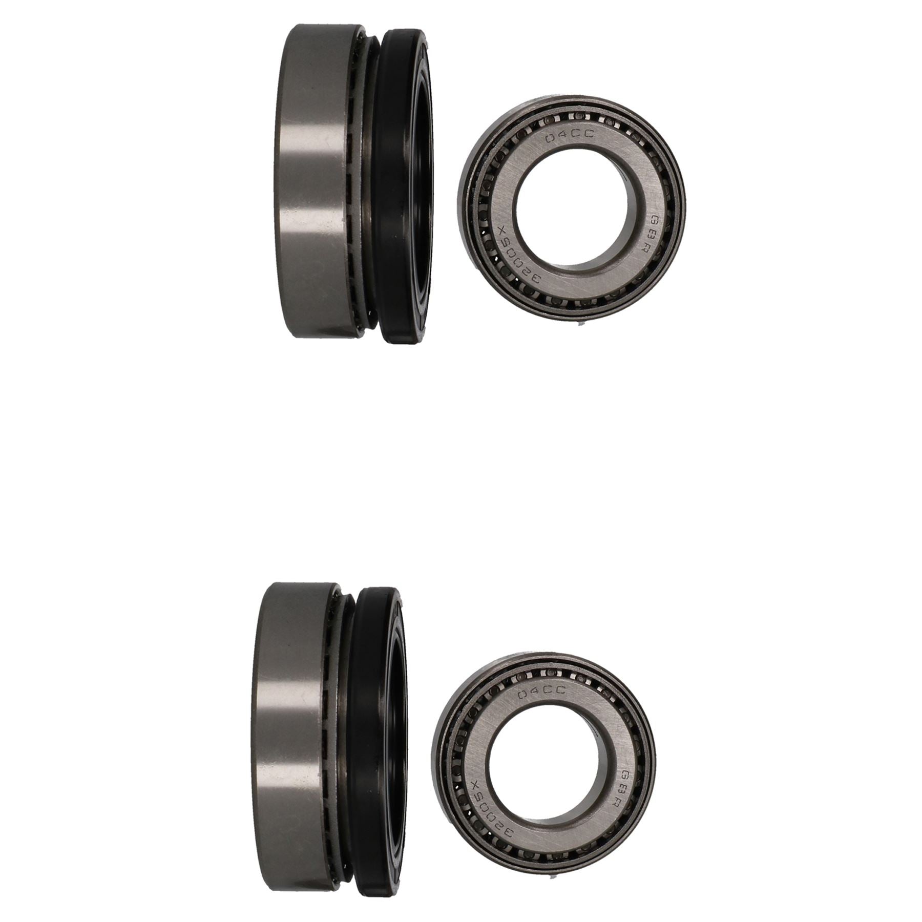 Kegelrollenlager-Kit für Anhängerradnaben für ALKO 2361 KIT 32005 32007