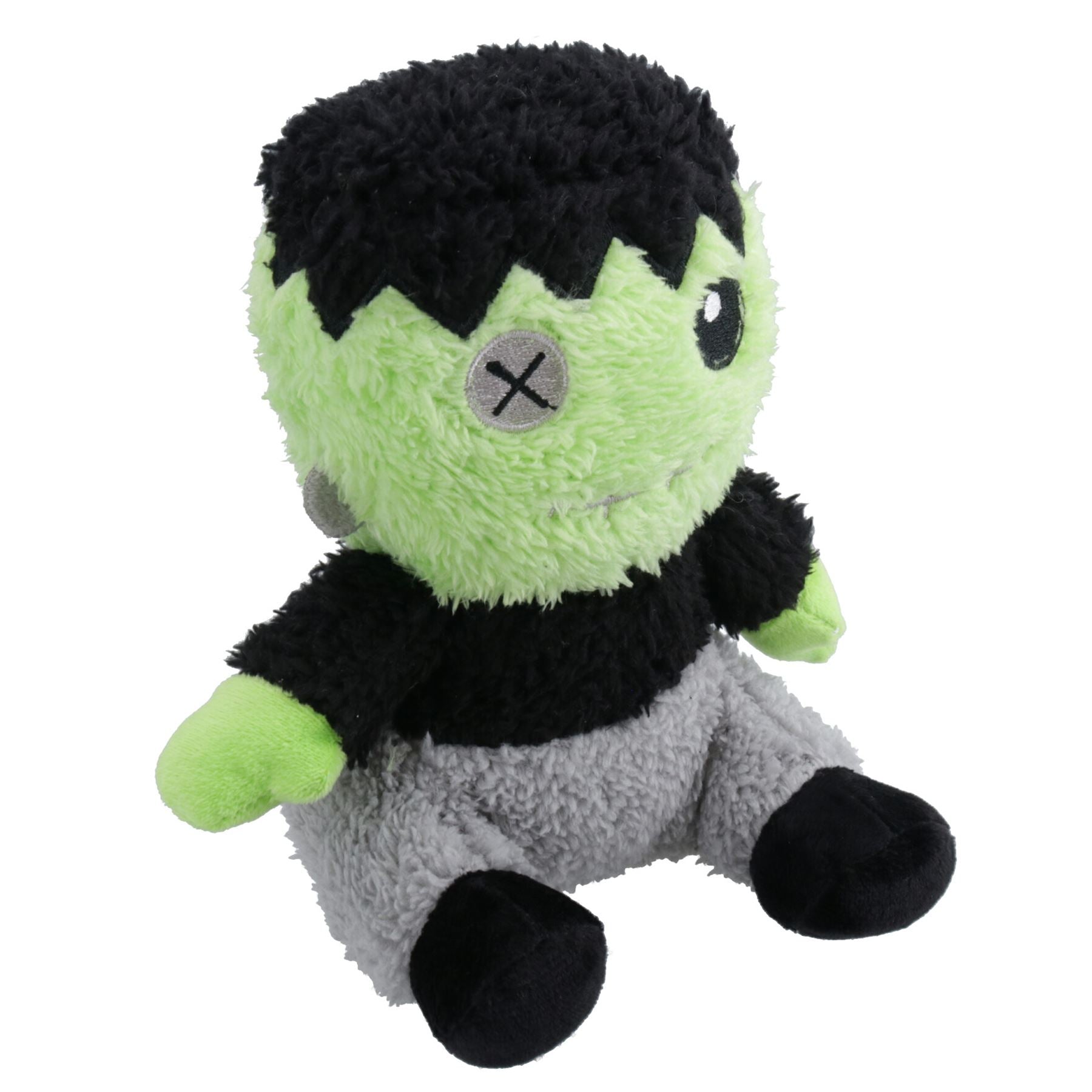 Jouet en peluche couineur pour chien et chiot, petit cadeau d'Halloween, jouet de jeu Frankenstein réconfortant