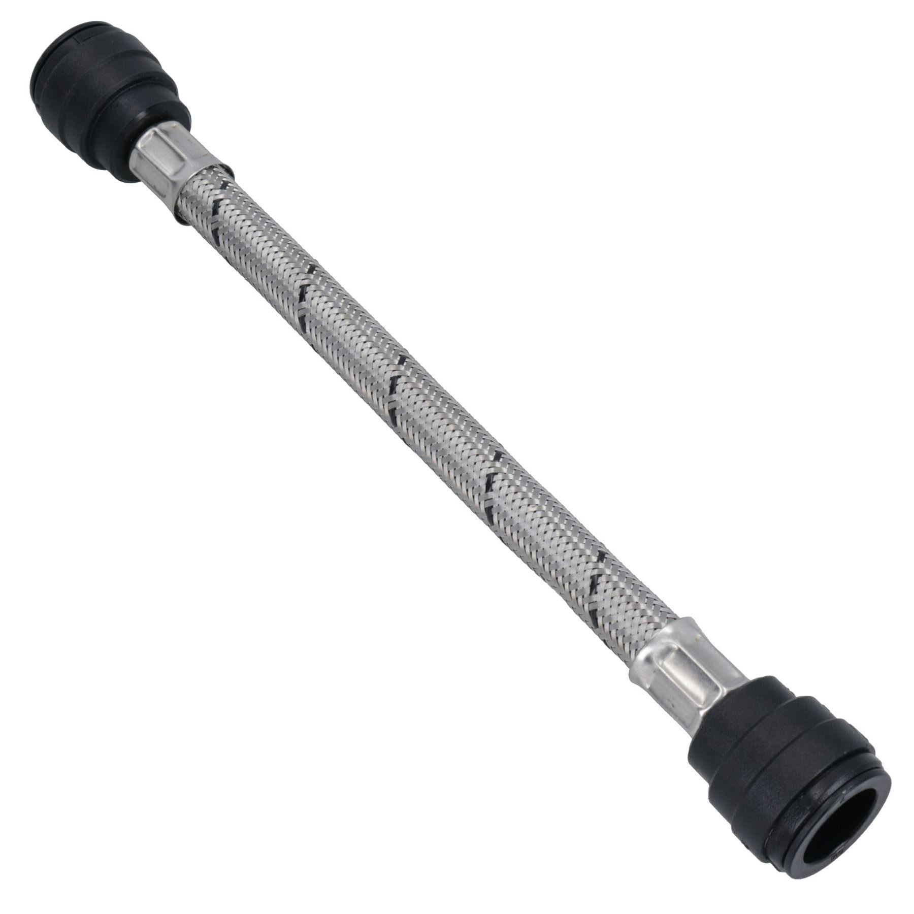 Connecteur de robinet tressé Easy Fit de 15 mm ou 22 mm à emboîtement rapide, longueur de 300 mm