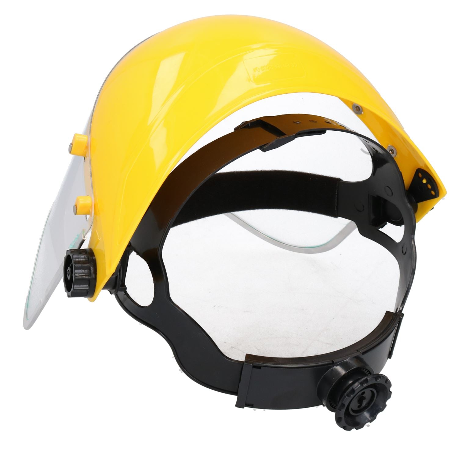Casque de sécurité Chapeau Foresterie Jardinage Tronçonneuse Protection Maille et 2 visières transparentes