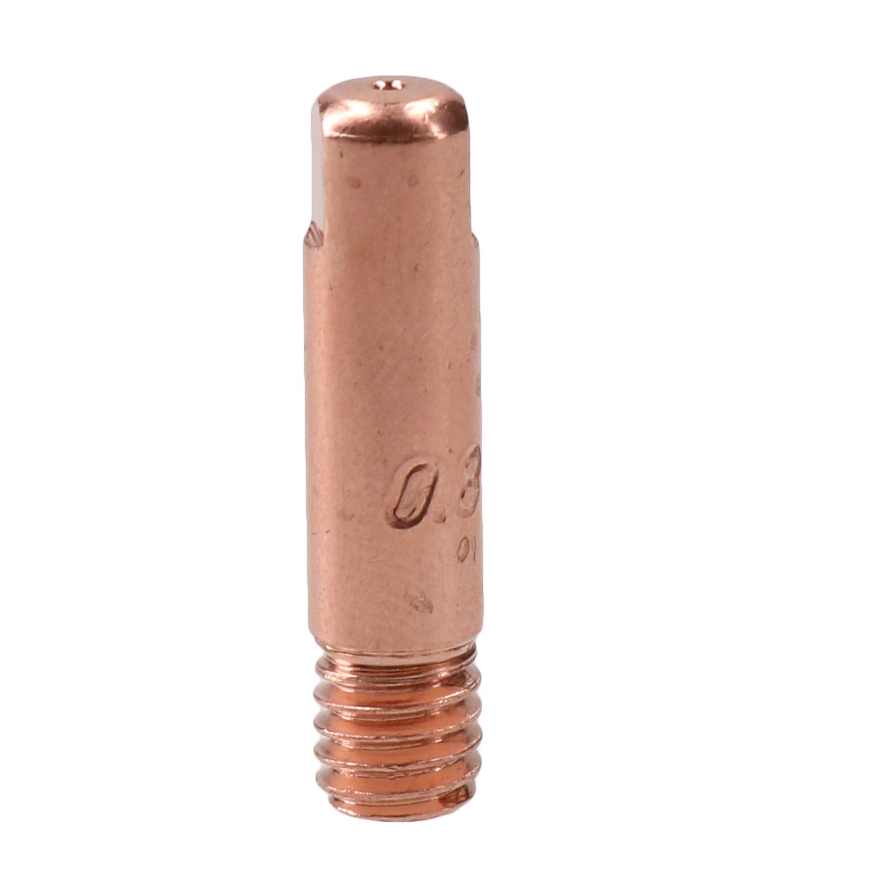 1 shroud & 25 x 0.8mm Round Contact Tips MIG Welding Binzel Style MB15 Torch