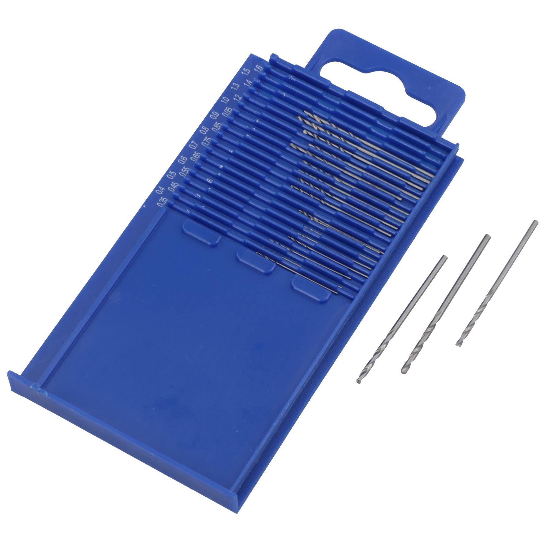 Mikrobohrer-Set für Modellbau, Spiral-Minibohrer, metrisch, TE117