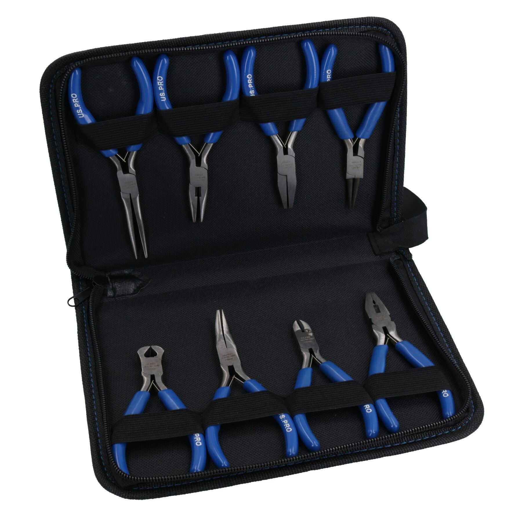 Ensemble de mini pinces pour fabrication de bijoux artisanaux, coupe-circlips à long bec, ensemble de 8 pièces pour ingénieurs