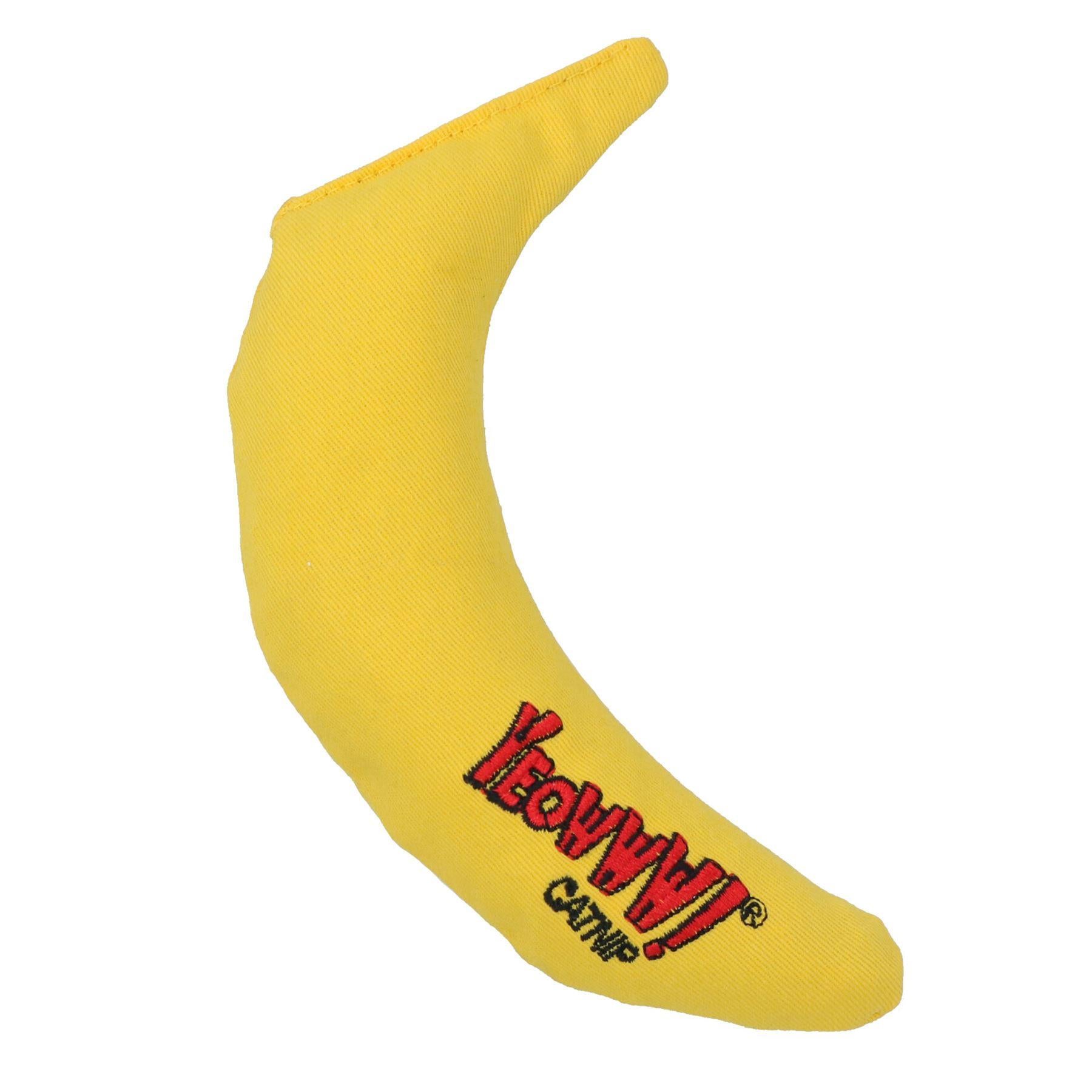 Yeow Katzen-/Kätzchenspielzeug-Paket mit Banane, Zigarre und Stinkefisch, mit Katzenminze, Spielgeschenk