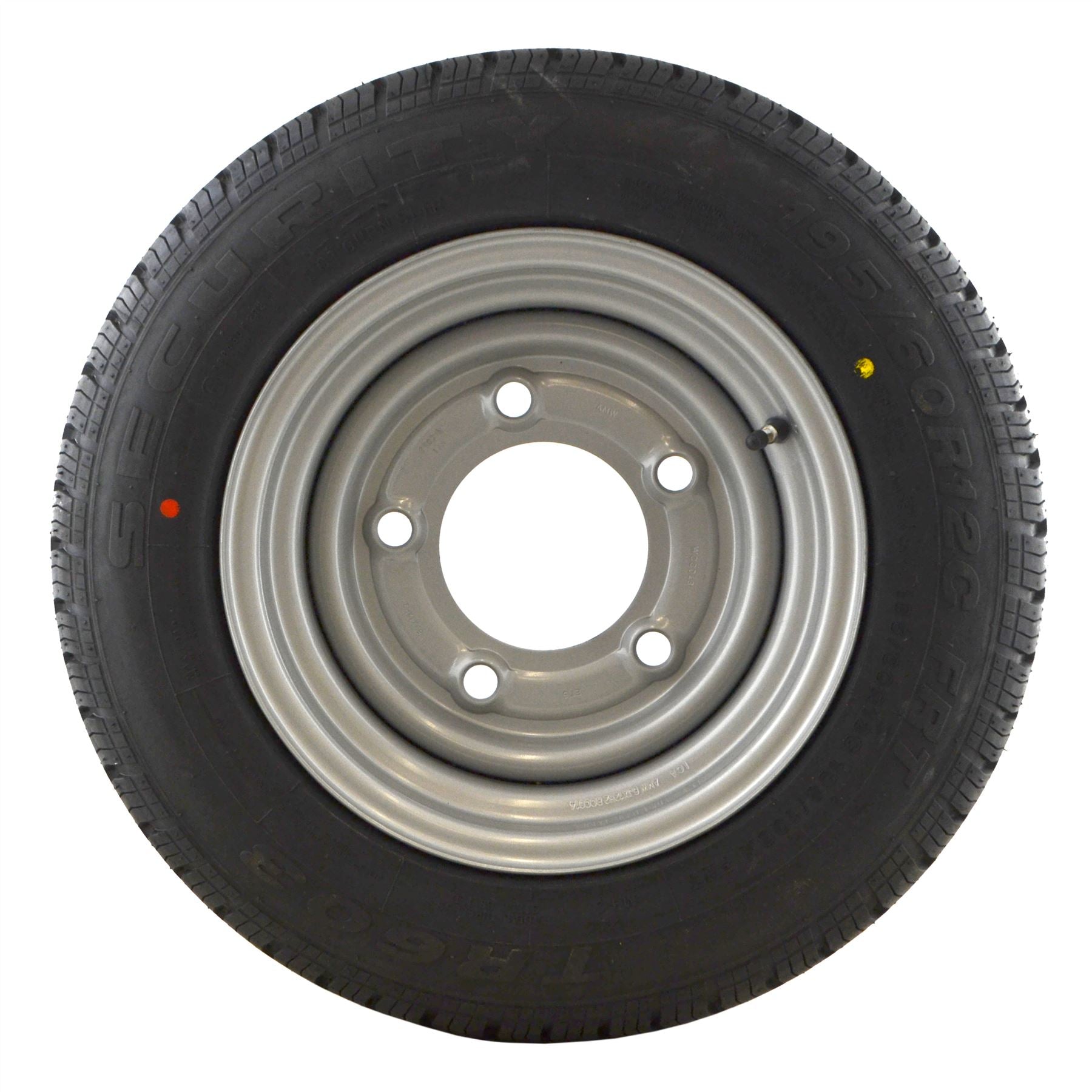 Pneu et jante 195/60 R12C 5 goujons 108/106N 6-1/2" PCD TRSP38