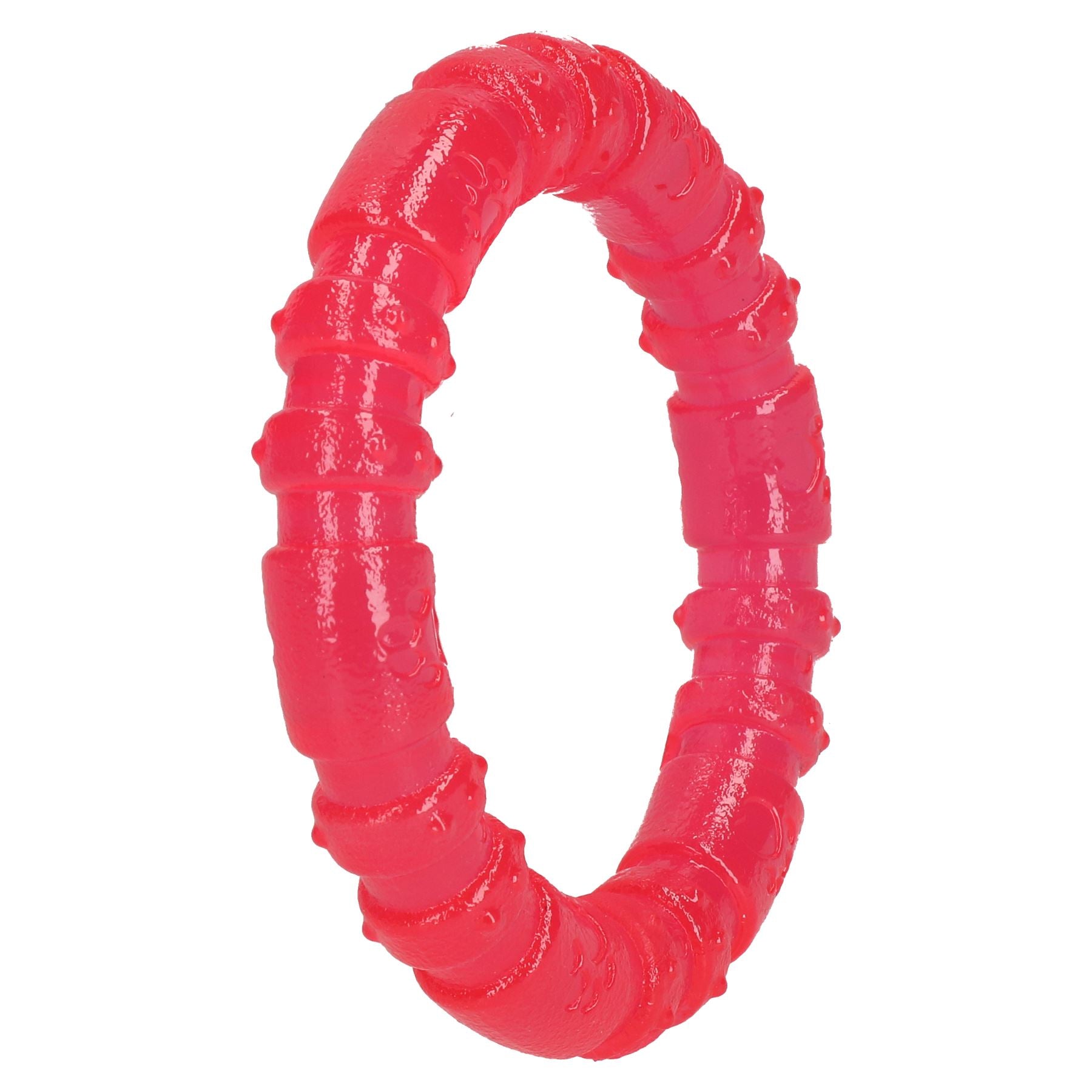 Jouet pour petit chien rose BioSafe Germ Smart Puppy Ring Toy