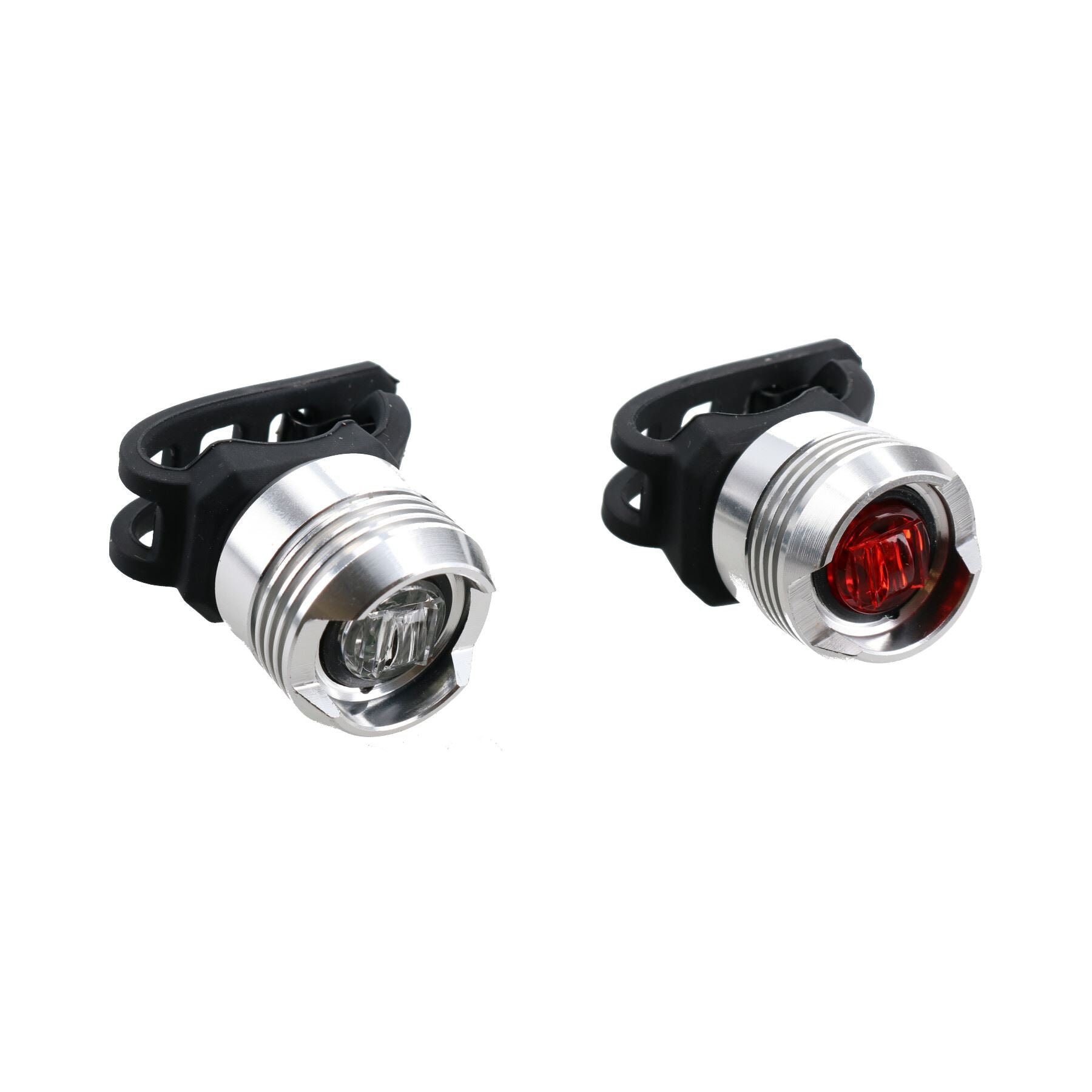 Bright Spot LED-Licht für Fahrrad, Pendler, hell, vorne und hinten, leicht zu montieren, Gehäuse aus Legierung