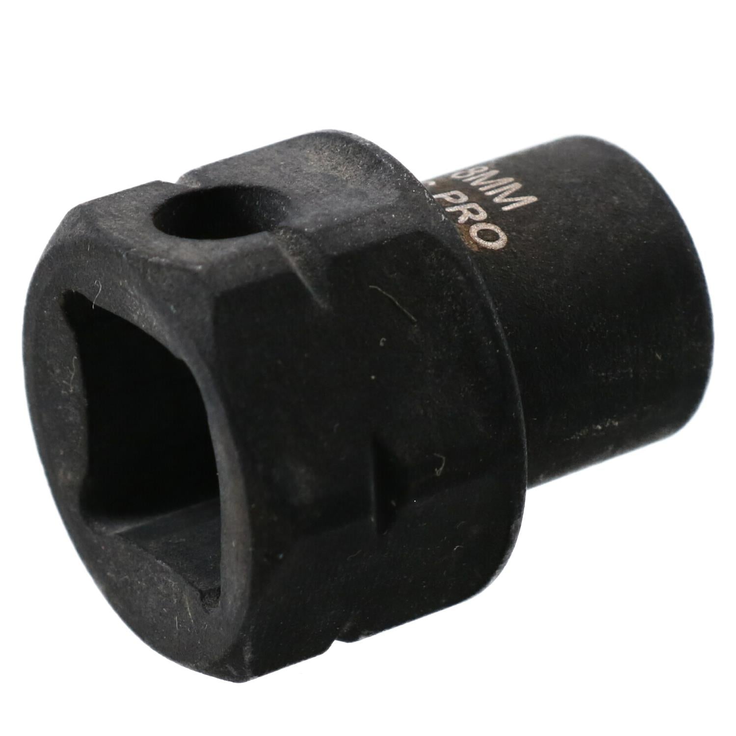 Douille à choc peu profonde métrique courte de 8 mm, entraînement 3/8", tige hexagonale, profondeur 25 mm