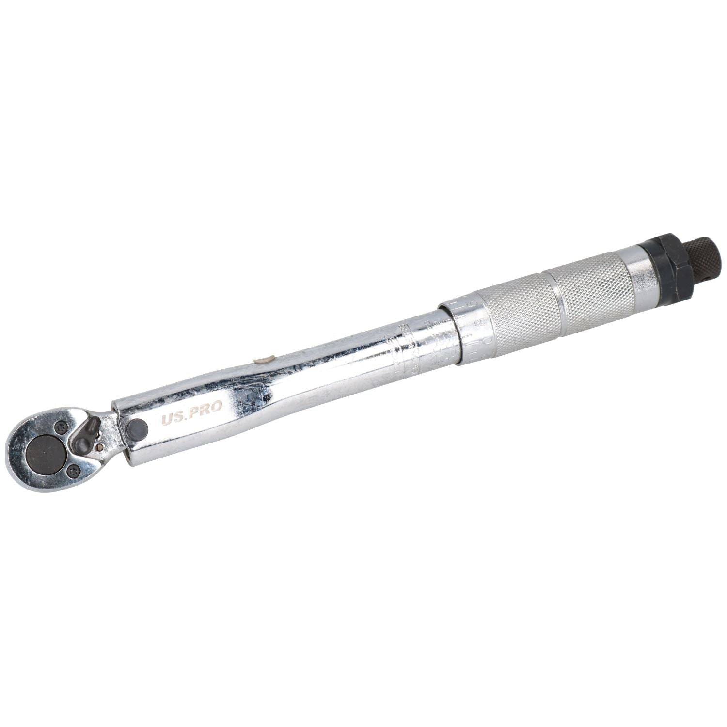 1/4"-Antrieb, Klick-Drehmomentschlüssel, 5 - 25 Nm, mit metrischen Stecknüssen + 5-teiligen Verlängerungen