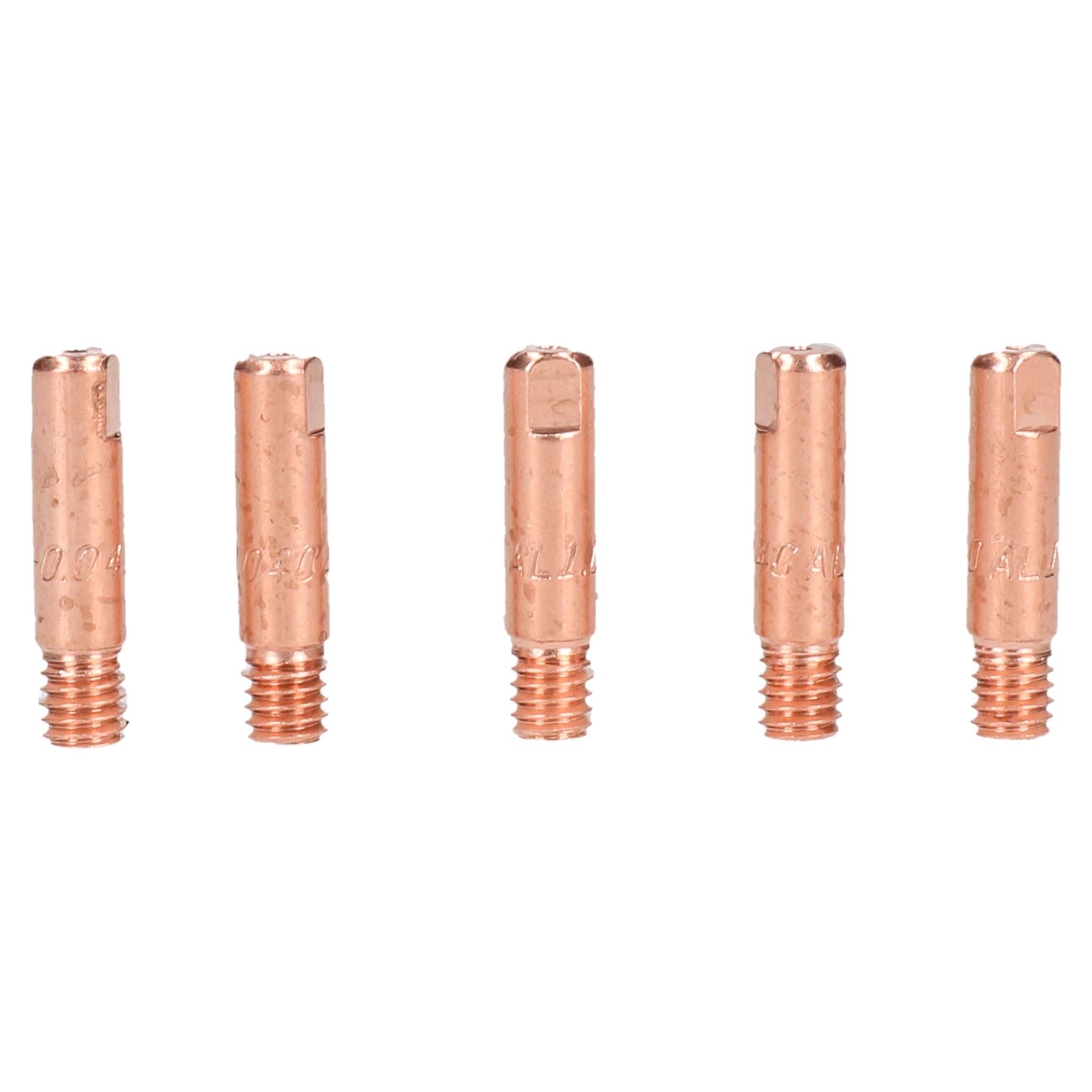 Mig Welding Welder Round Contact Tips for MB15 Euro Torches
