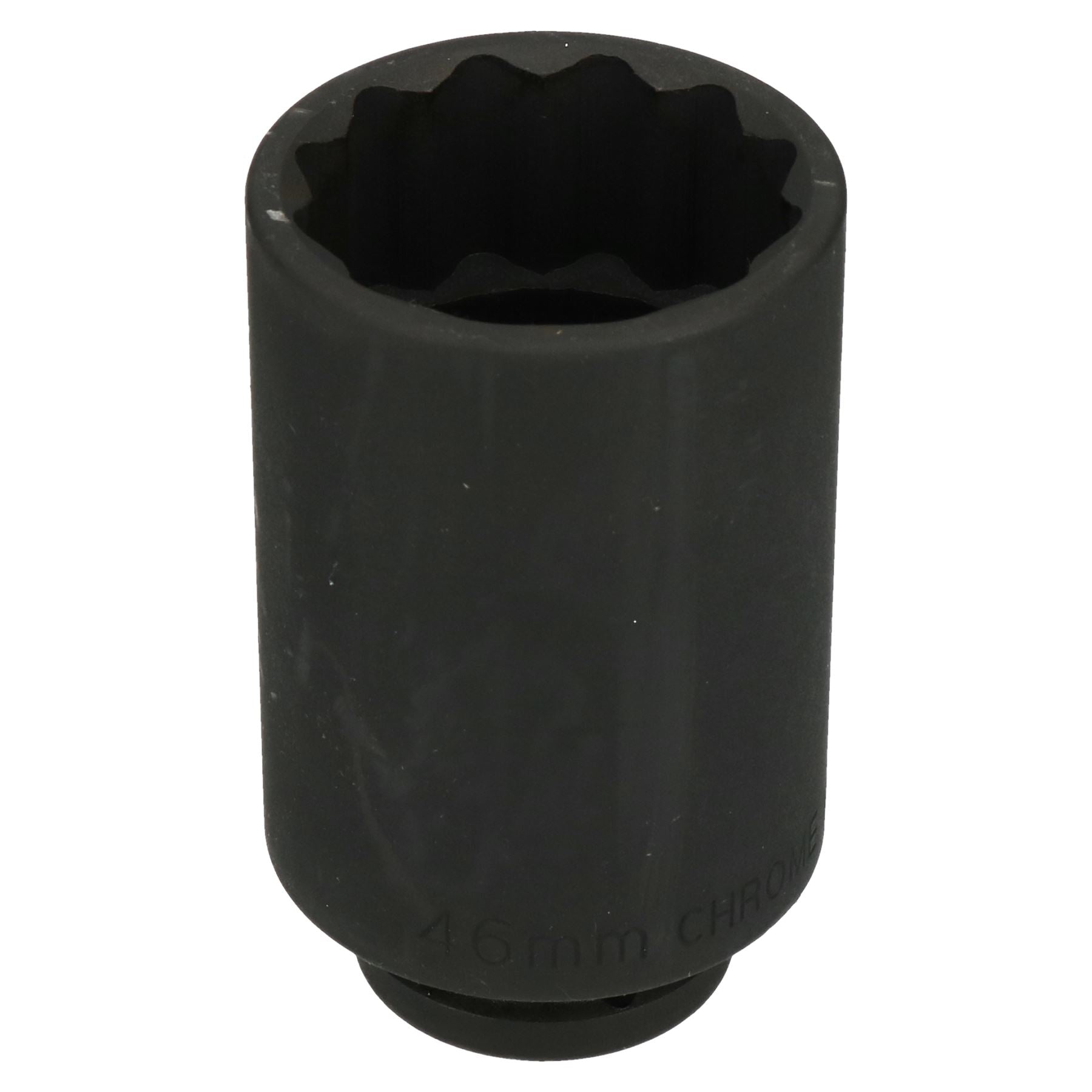46mm 1/2" Drive Deep Metric Impact 12 Sided Socket For Renault Master Movano
