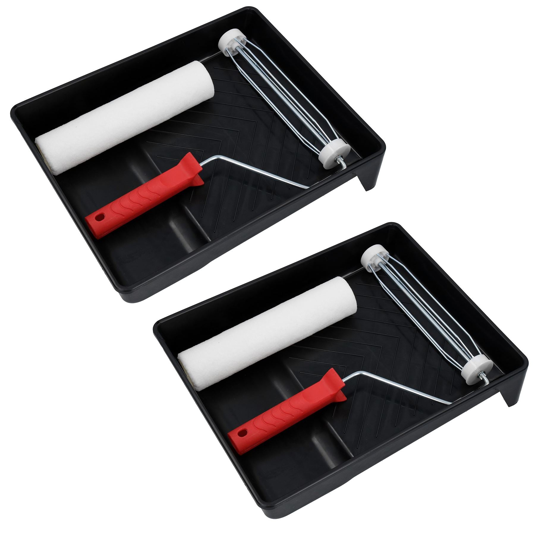 Plateau pour rouleau de peinture de 9 po 230 mm + manchon thermocollé pour peinture brillante