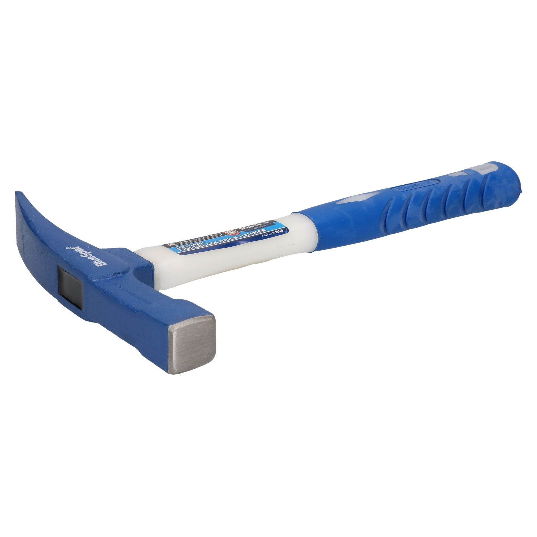 24oz Brick Layers Building Hammer Chisel Masonry Chipping with Fibreglass Shaft