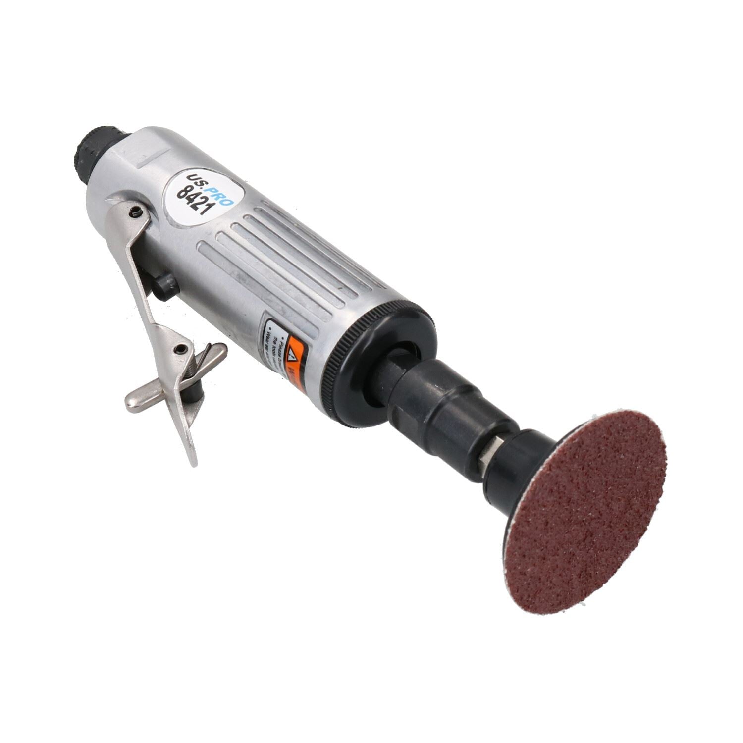Meuleuse pneumatique 25 000 tr/min avec kit de ponçage à changement rapide de 41 pièces