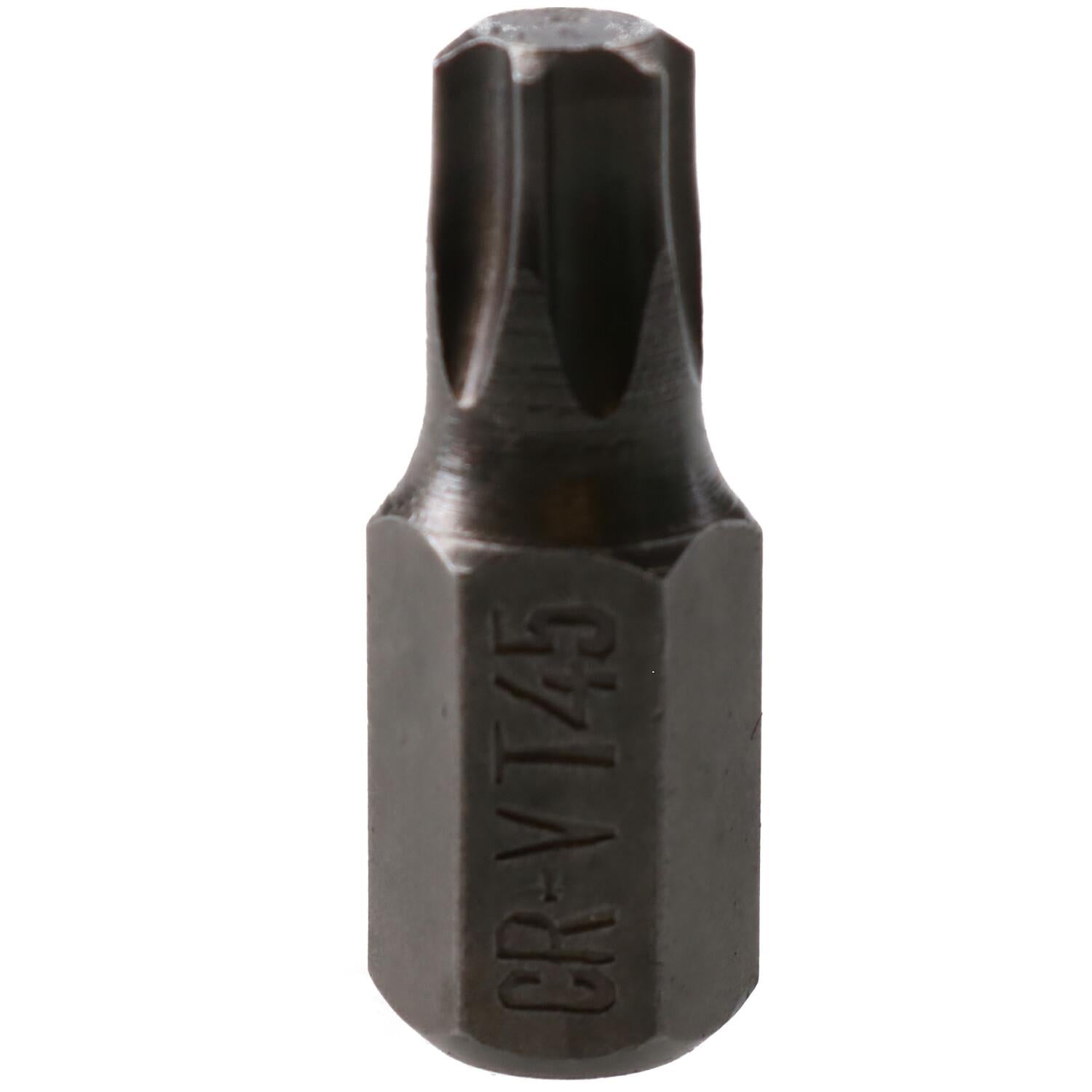 Embouts mâles Torx Star T20 – T60 avec tige de 10 mm et longueur de 30 mm ou 75 mm
