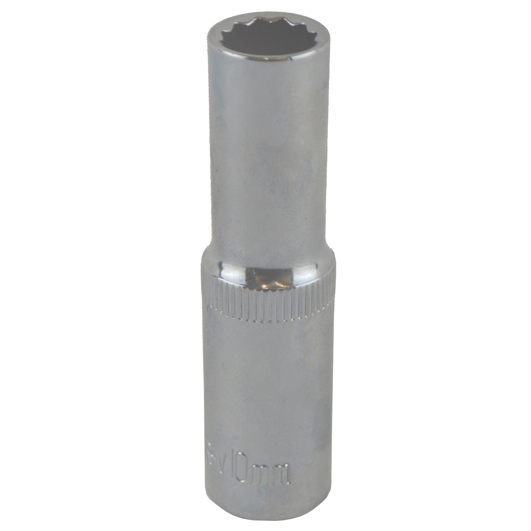 Douille métrique double profonde 10 mm 3/8" à double empreinte hexagonale / 12 pans