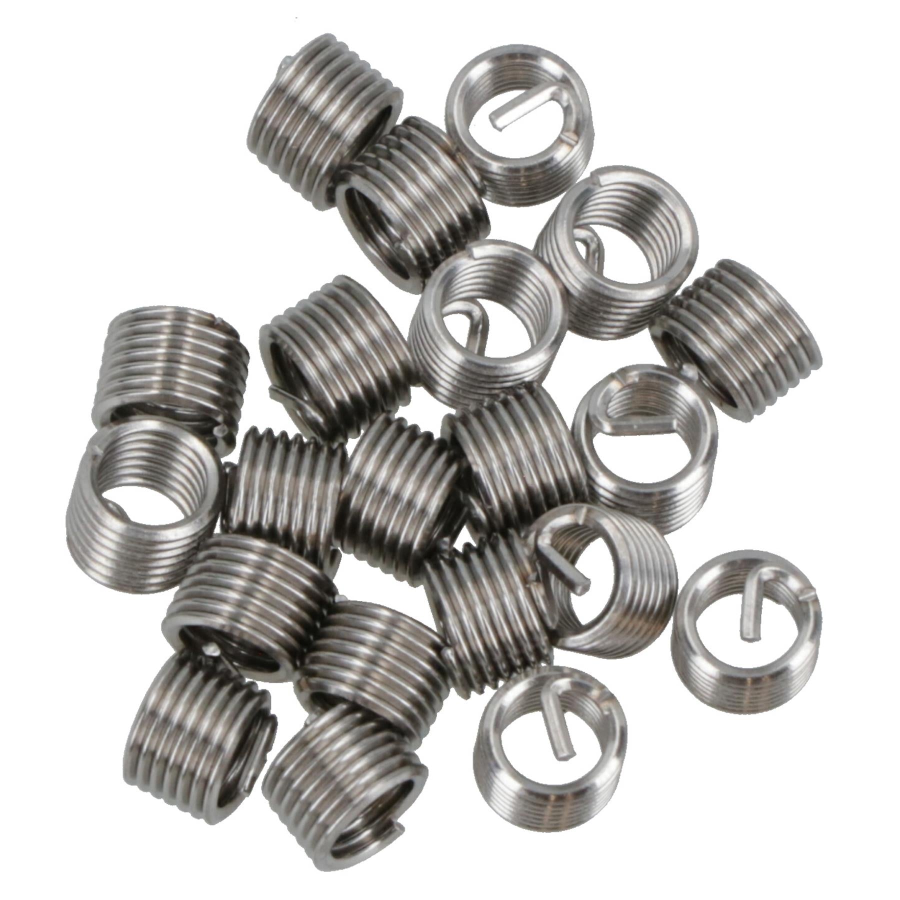 M5 x 0.8mm Metric Thread Repair Kit Helicoil Set for Damaged Threads 25pc