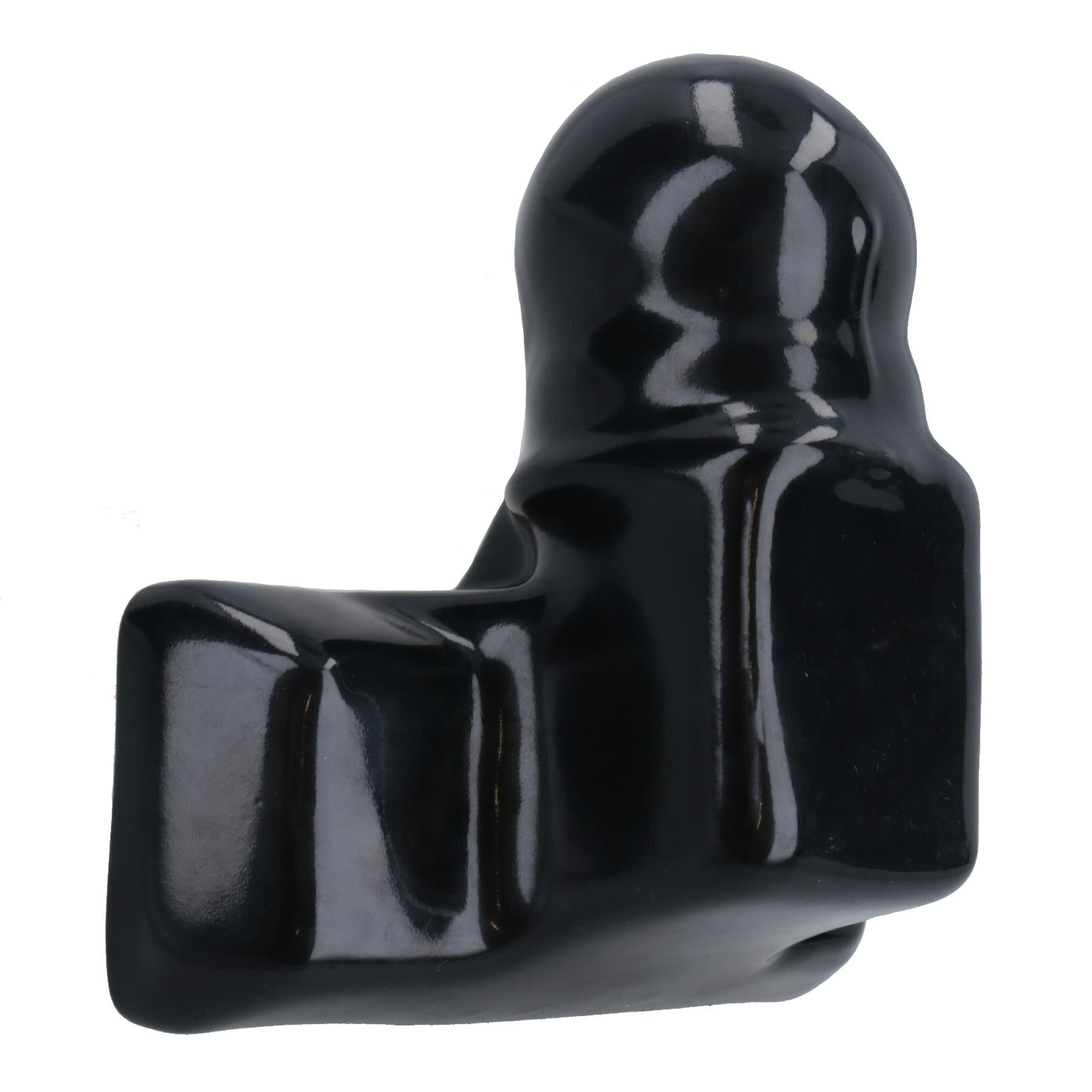 50mm Standard Anhängerkupplung Anhängerkupplung Kugel Gummischutz Abdeckung Kappe Boot Schwarz PVC