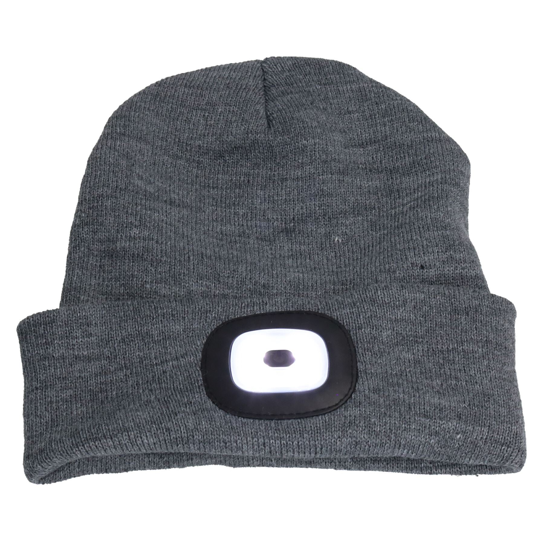 4 SMD LED Beanie Hut Licht USB Aufladbare Kopf Licht Taschenlampe Lampe Unisex