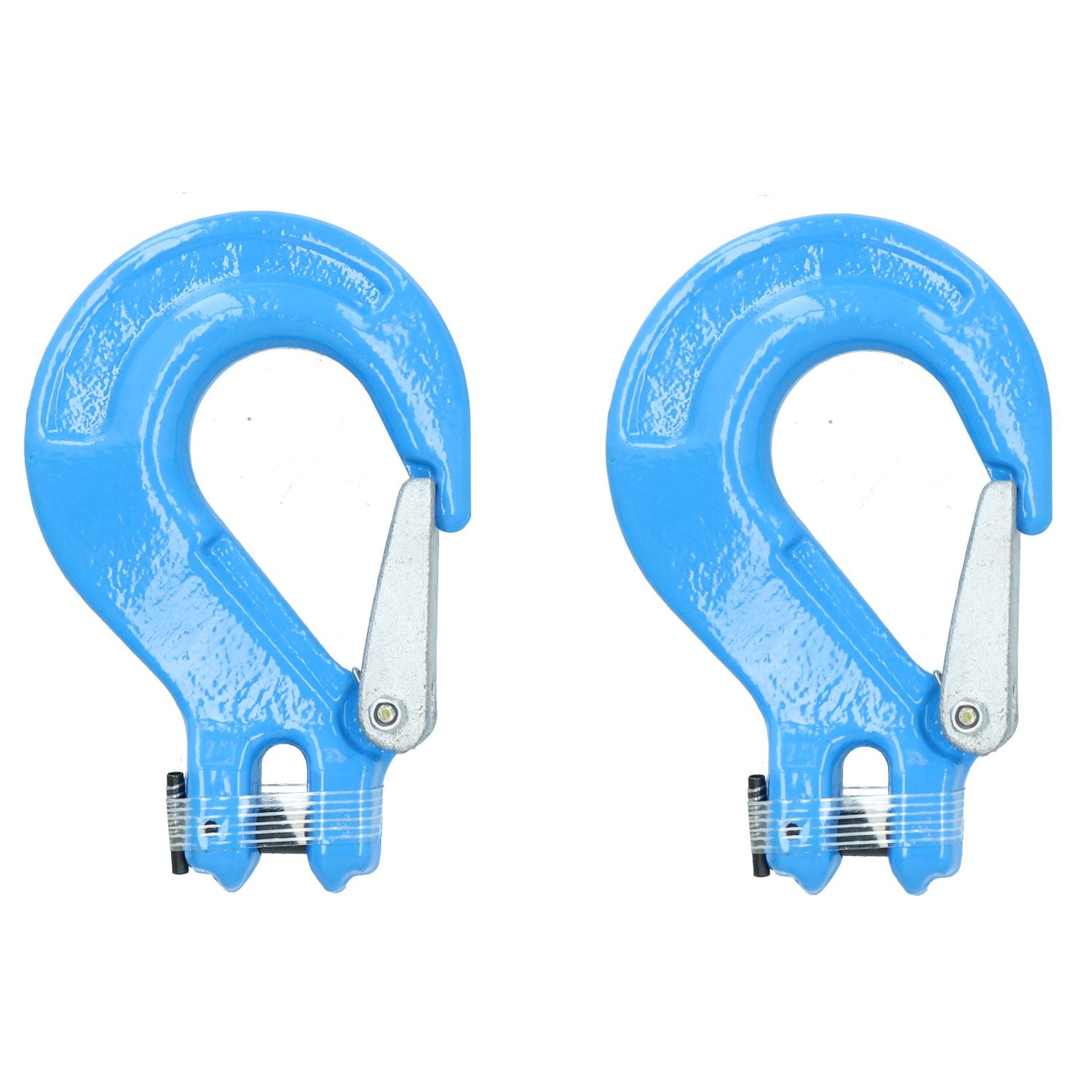 Clevis Sling Hook Safety Catch Max Lifting Capacity 2 Ton For 8mm Chain 2pk