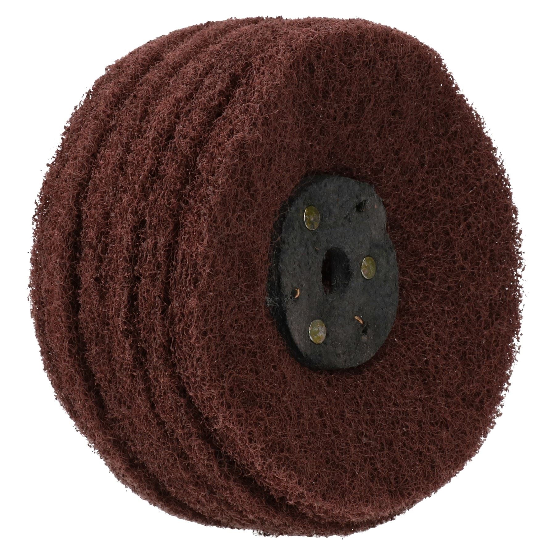 Grob, mittel, fein, Schleifmittel, Scotch Mops, Rostlöser, Farblöser, Politur, 4" x 6 Reihen