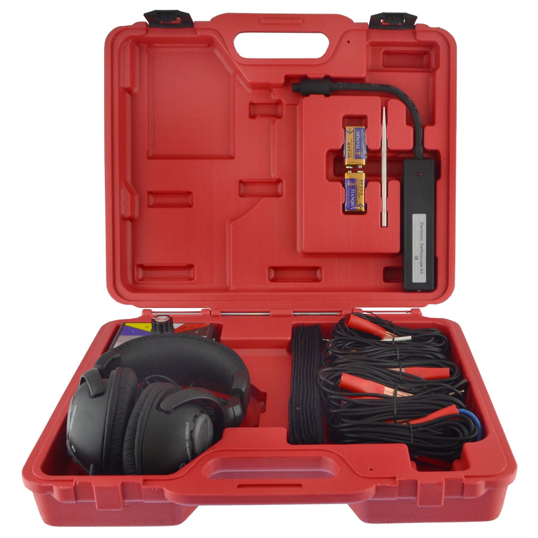 Kit de stéthoscope électronique Détecteur de défaut de radiateur de boîte de vitesses de moteur Outil de diagnostic