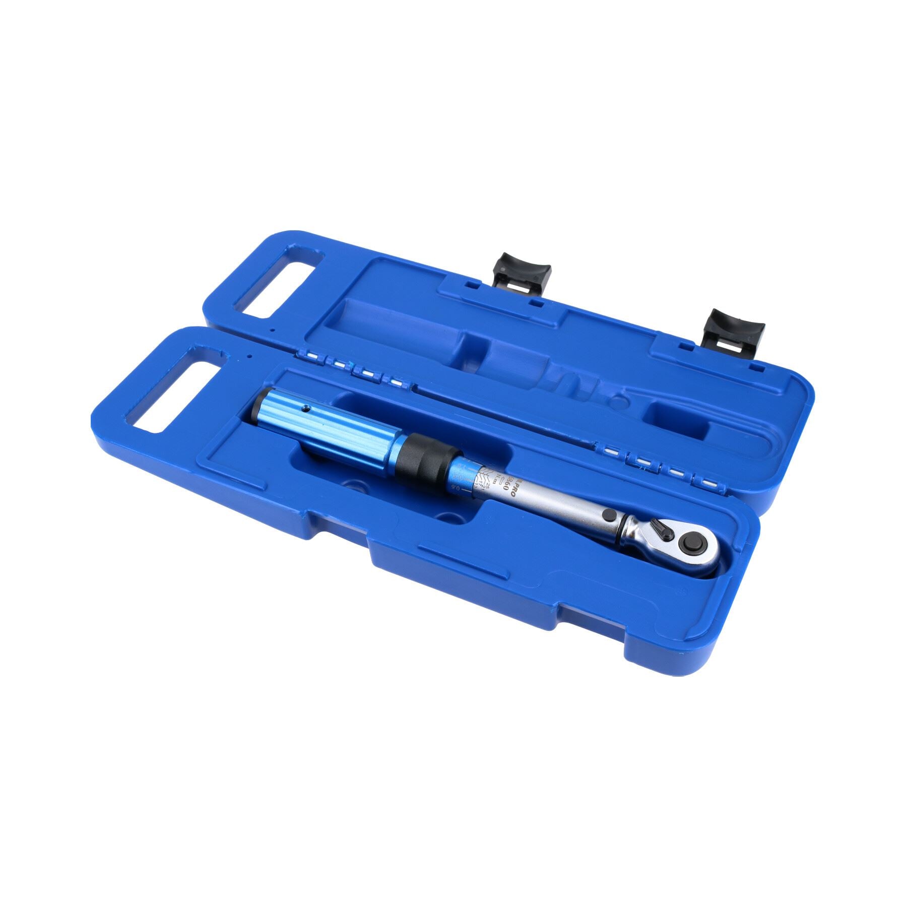 AB Tools 3/8" Drive Bi-Directional Click Torque Wrench – 5-25 Nm – With Calibration Cert & Case